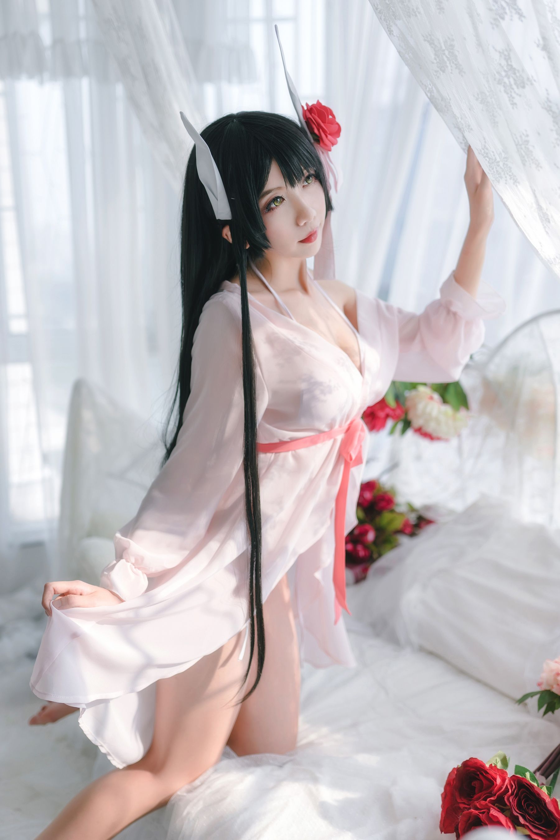 [Cosplay写真] 萌娘迷失人形QUQ - 鲟（比叡）月下巡游