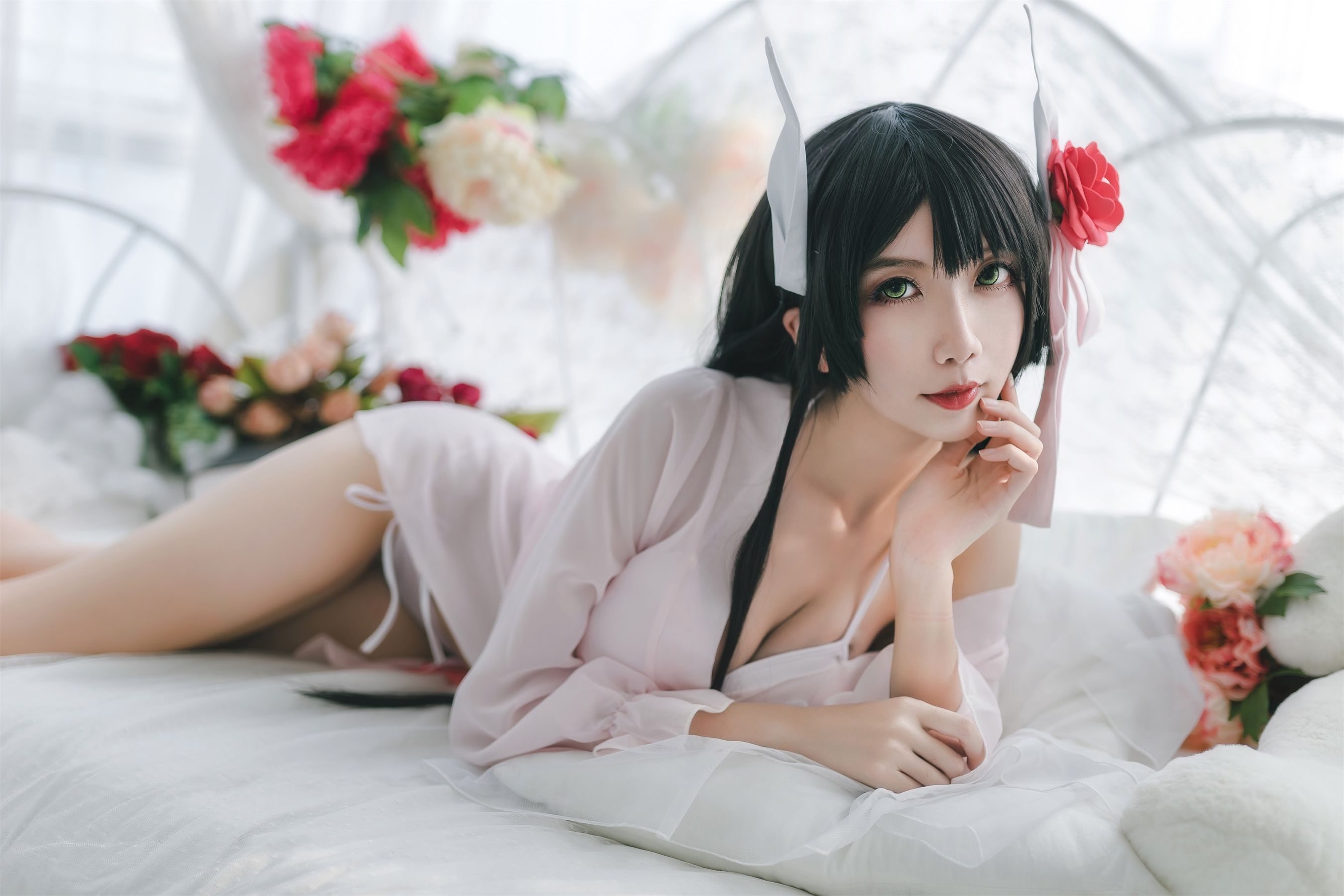 [Cosplay写真] 萌娘迷失人形QUQ - 鲟（比叡）月下巡游