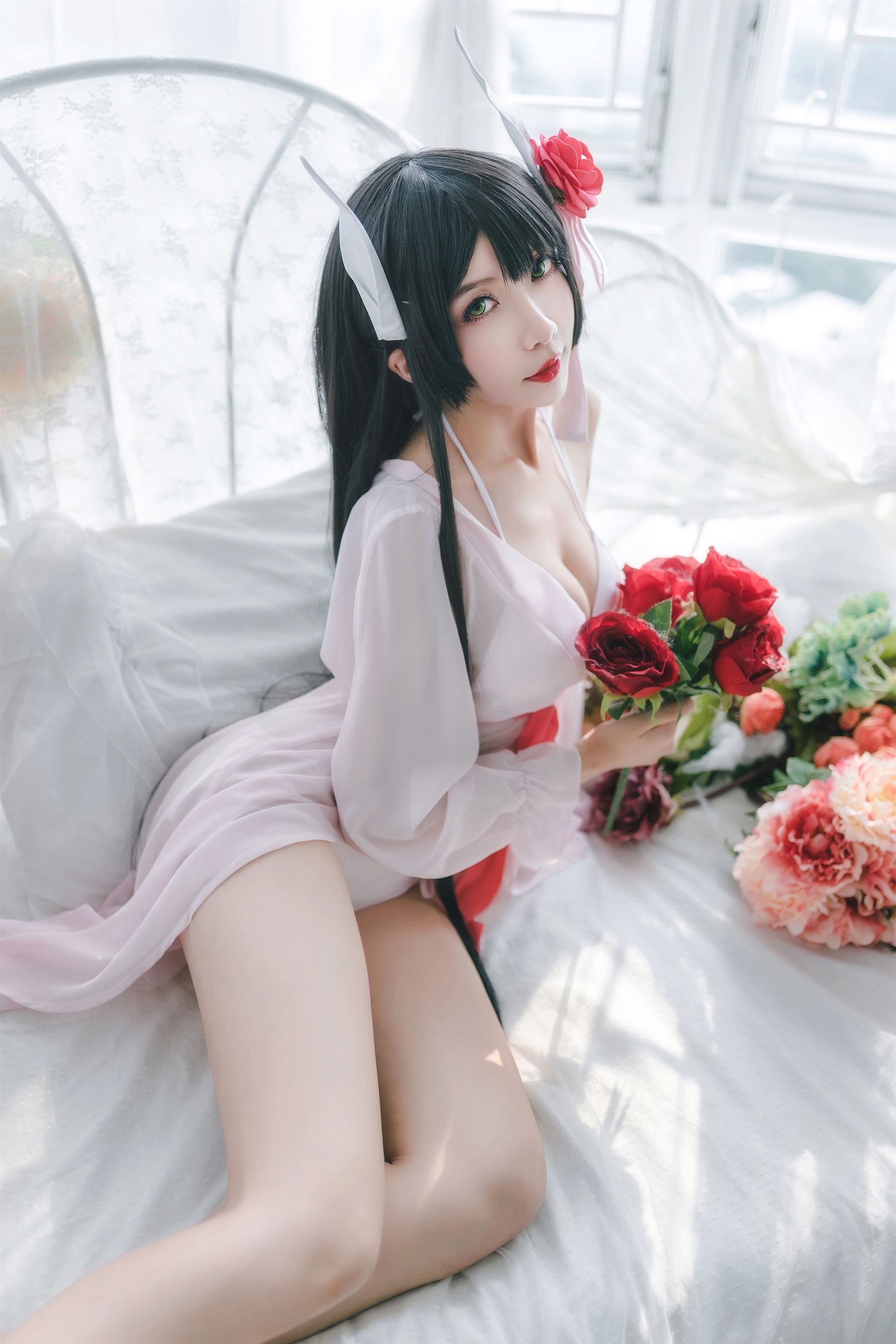 [Cosplay写真] 萌娘迷失人形QUQ - 鲟（比叡）月下巡游