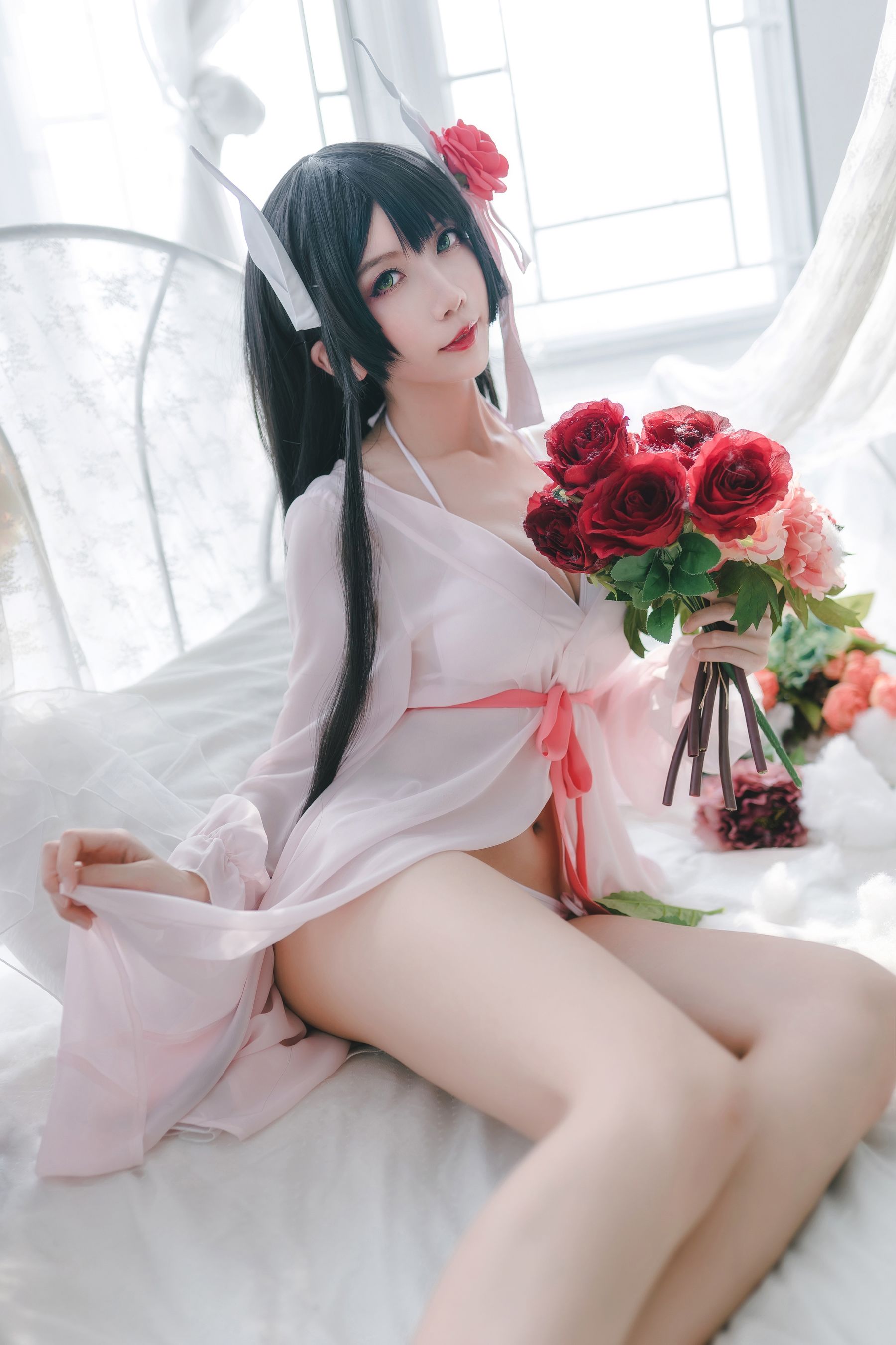 [Cosplay写真] 萌娘迷失人形QUQ - 鲟（比叡）月下巡游
