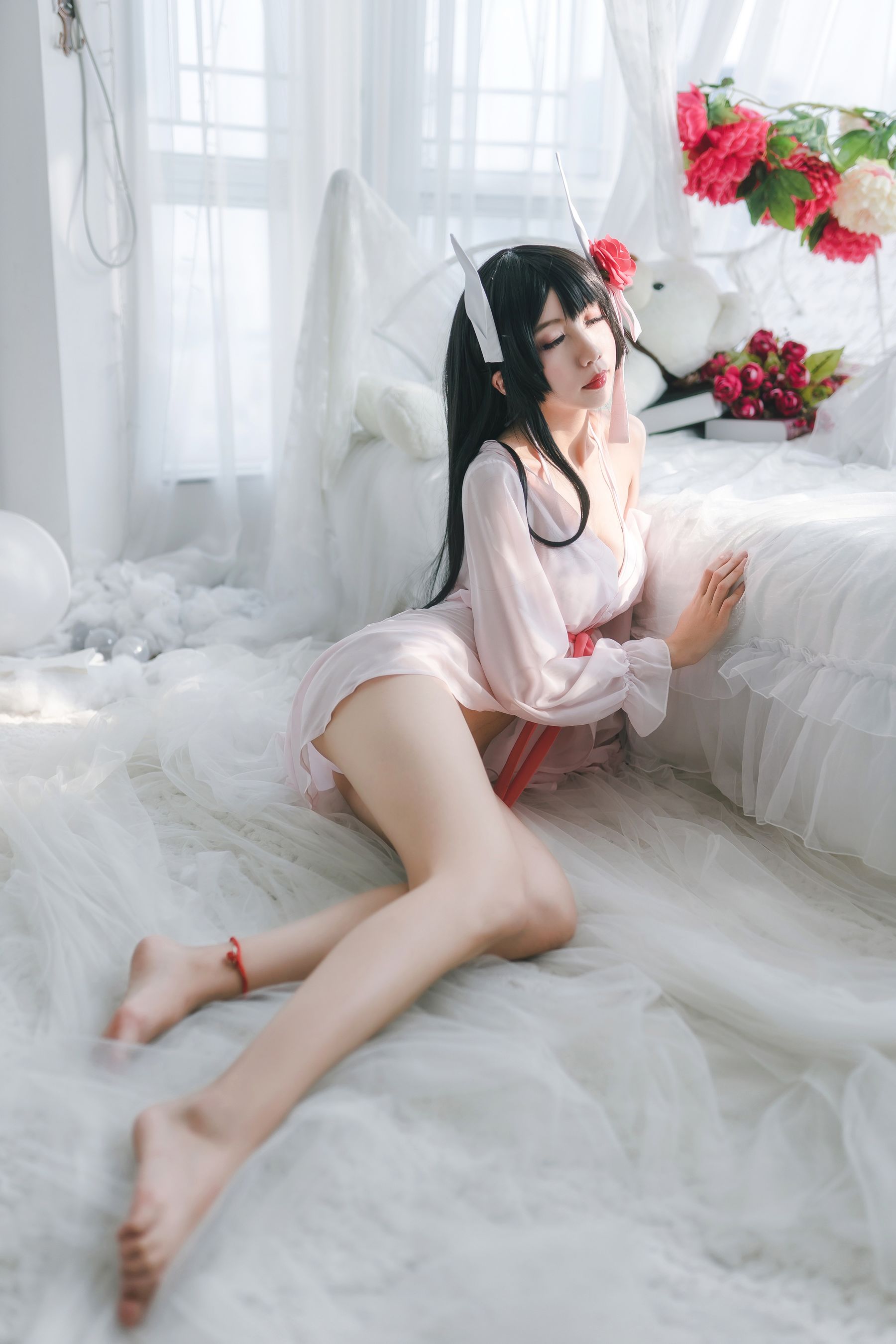 [Cosplay写真] 萌娘迷失人形QUQ - 鲟（比叡）月下巡游