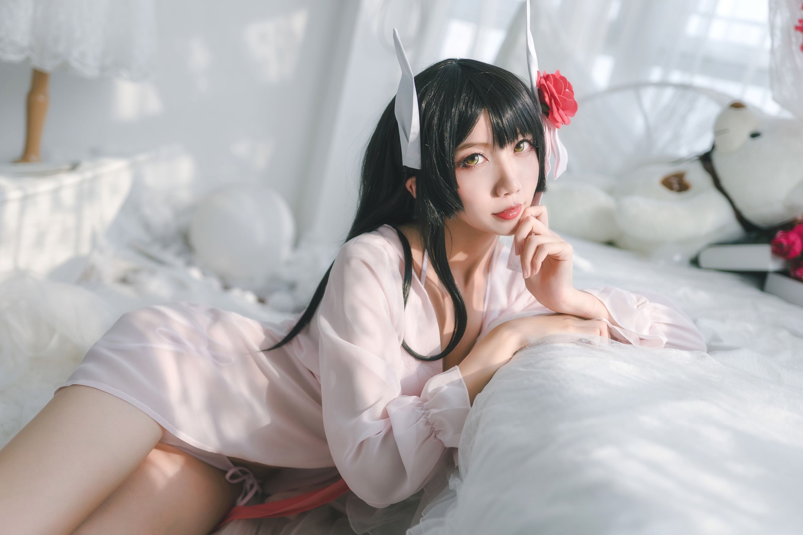 [Cosplay写真] 萌娘迷失人形QUQ - 鲟（比叡）月下巡游