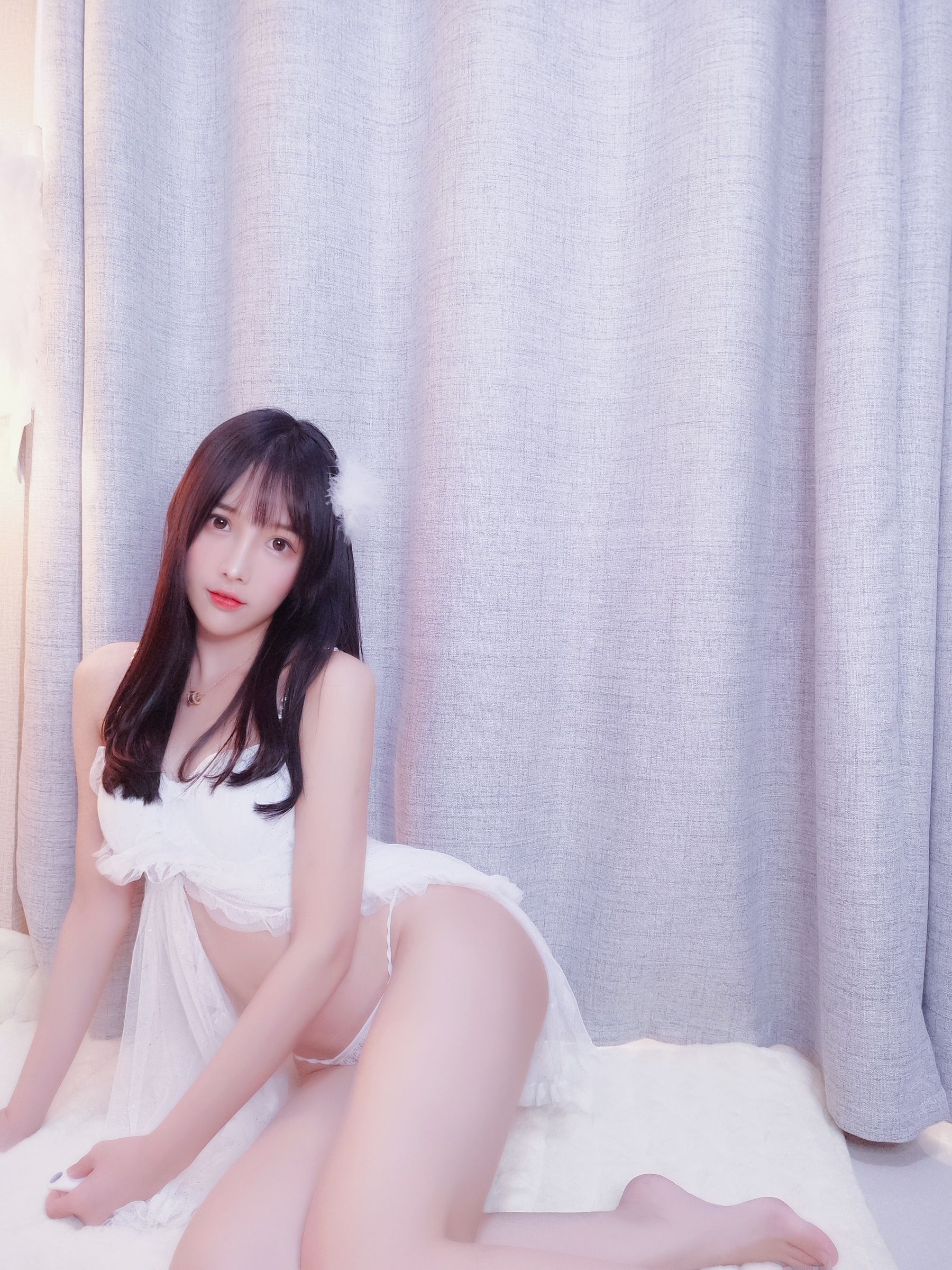 [Cosplay写真] 虎牙小小奶瓶儿 - 仙女兔