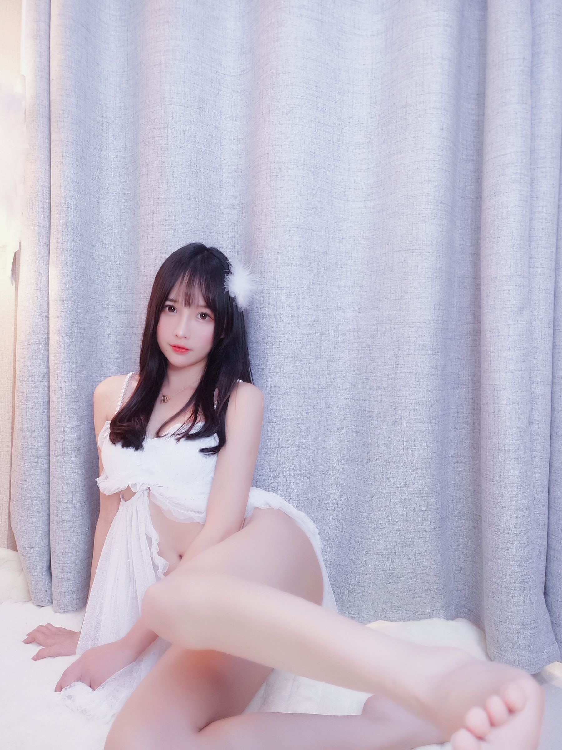 [Cosplay写真] 虎牙小小奶瓶儿 - 仙女兔