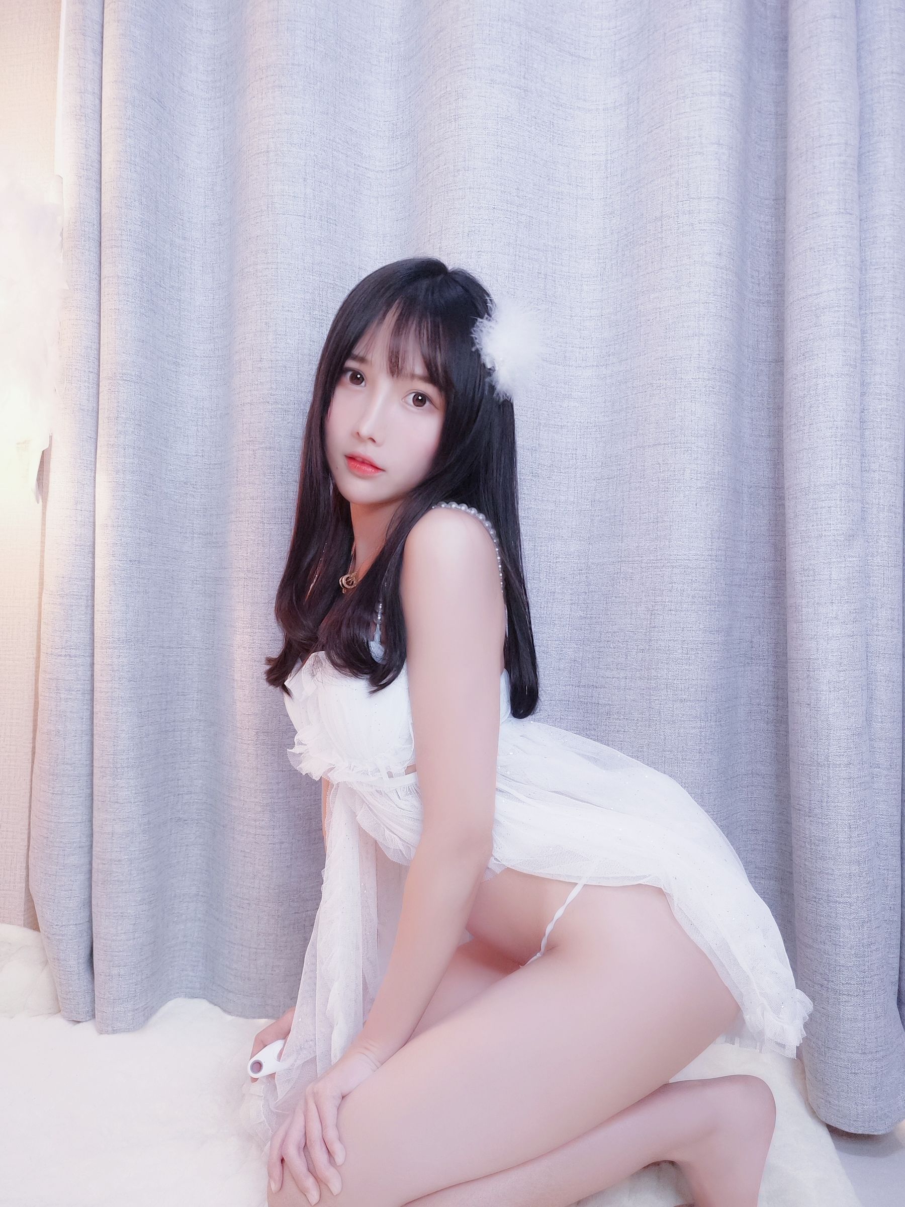 [Cosplay写真] 虎牙小小奶瓶儿 - 仙女兔
