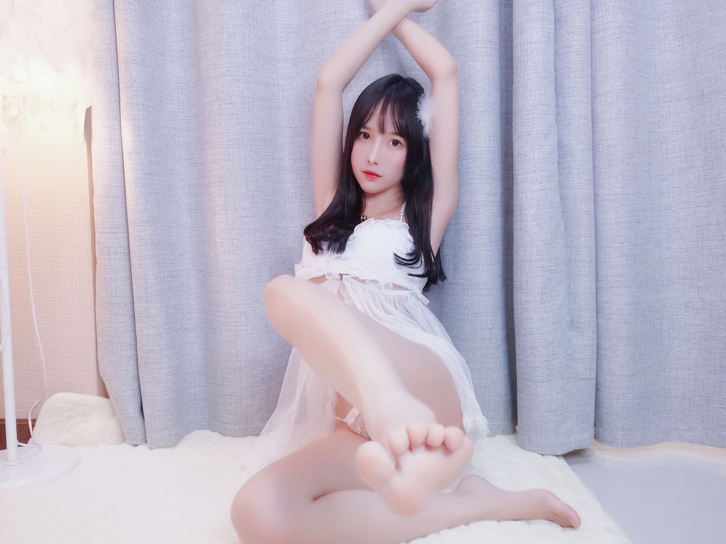 [Cosplay写真] 虎牙小小奶瓶儿 - 仙女兔