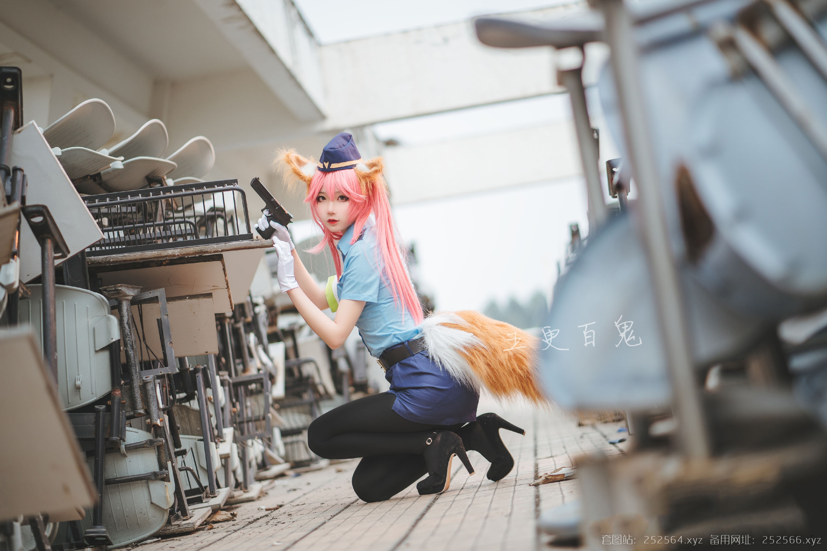 [Cosplay写真] 清纯少女五更百鬼 - 小玉