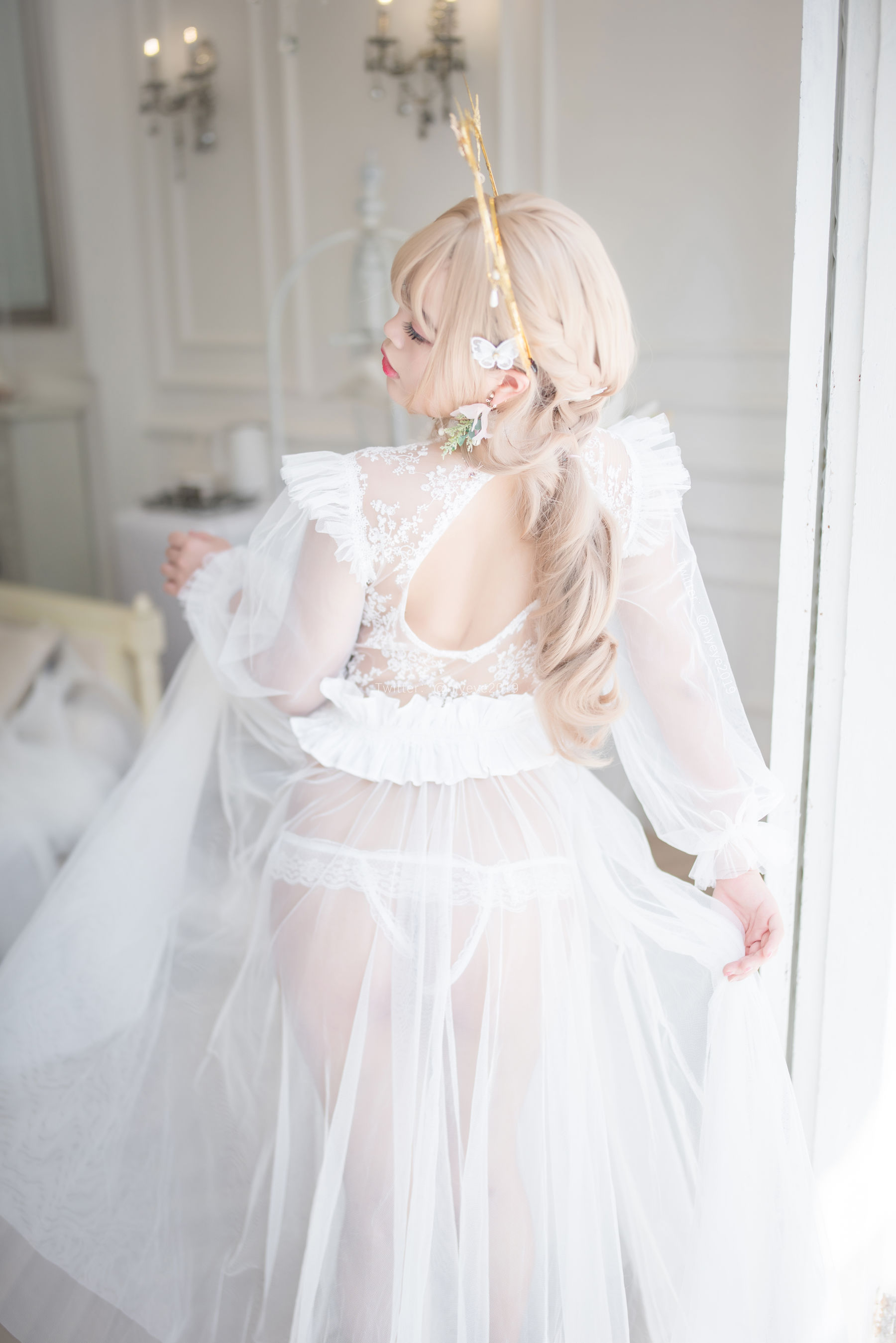 [Cosplay写真] 萌系小姐姐-白烨- - 珍珠花嫁