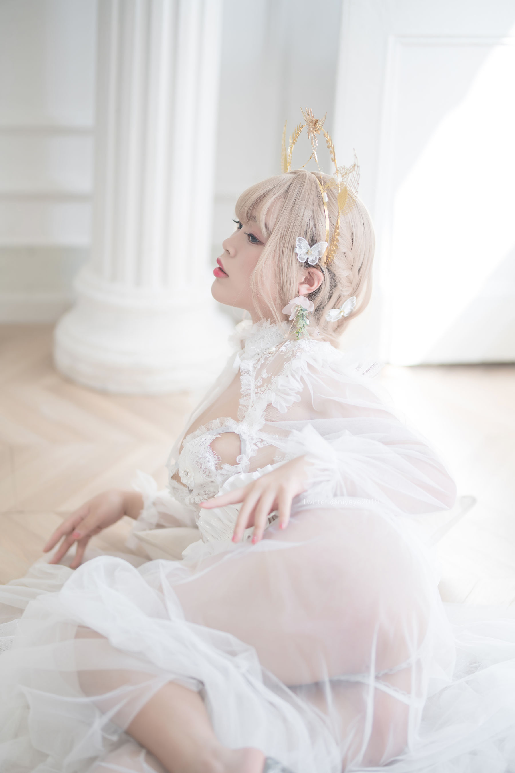 [Cosplay写真] 萌系小姐姐-白烨- - 珍珠花嫁