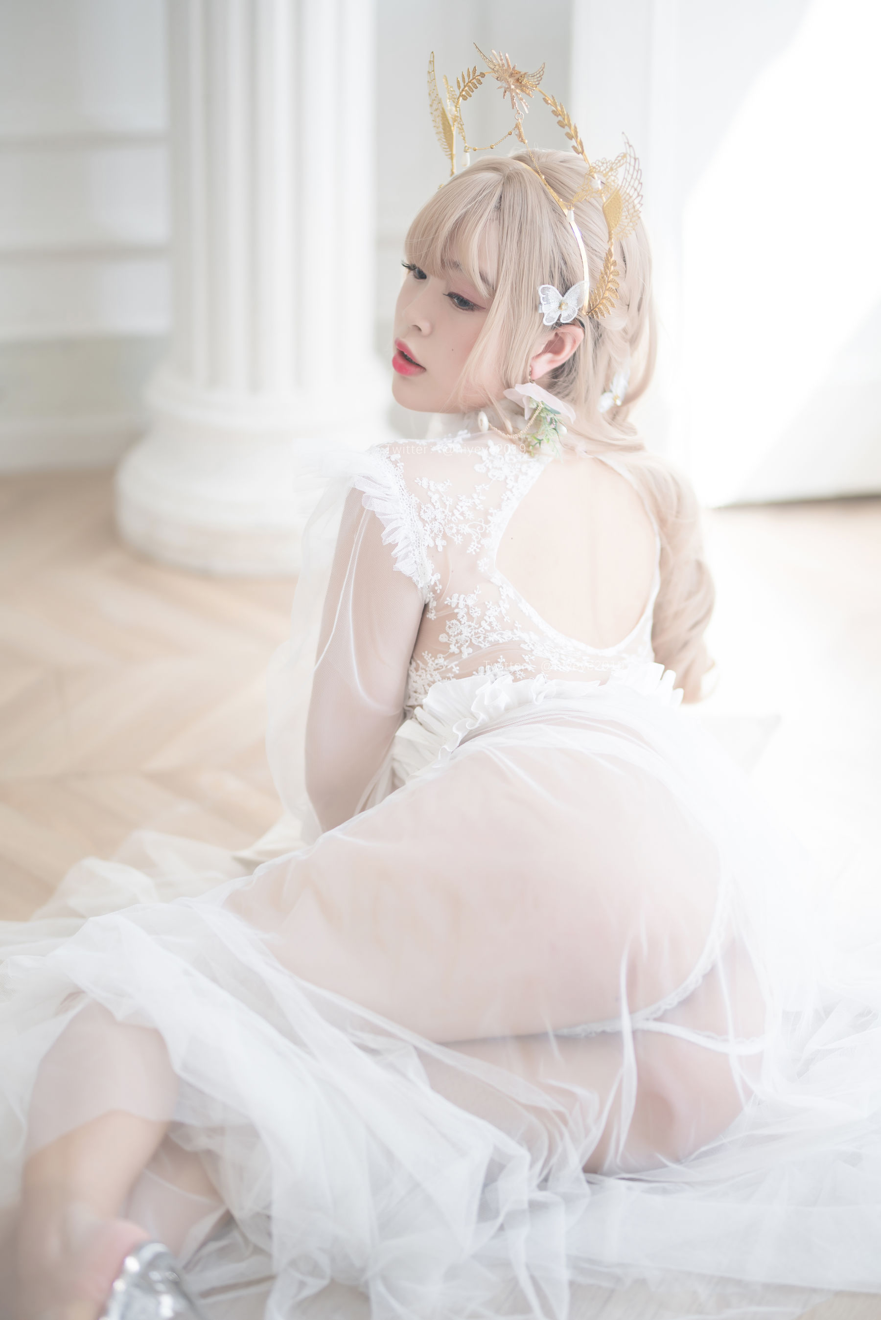 [Cosplay写真] 萌系小姐姐-白烨- - 珍珠花嫁