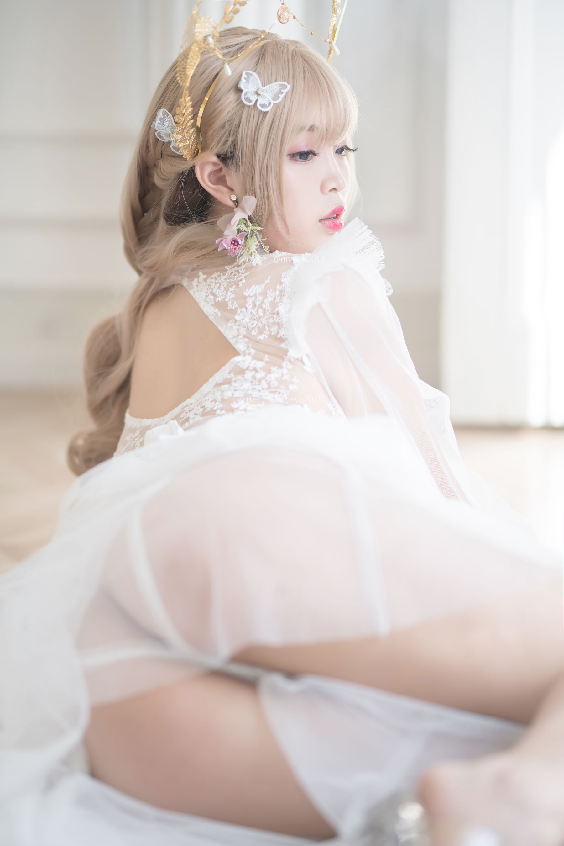 [Cosplay写真] 萌系小姐姐-白烨- - 珍珠花嫁