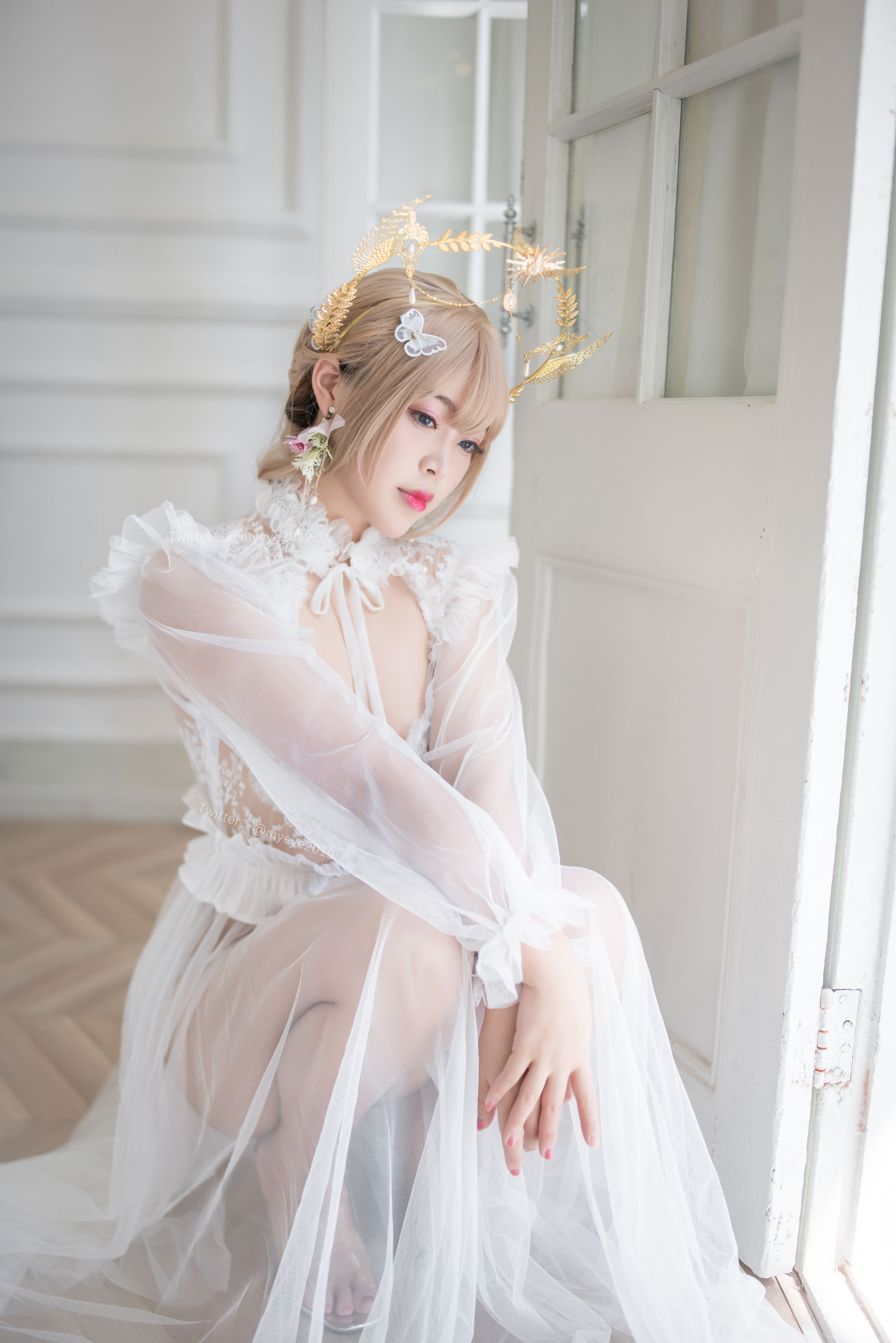 [Cosplay写真] 萌系小姐姐-白烨- - 珍珠花嫁