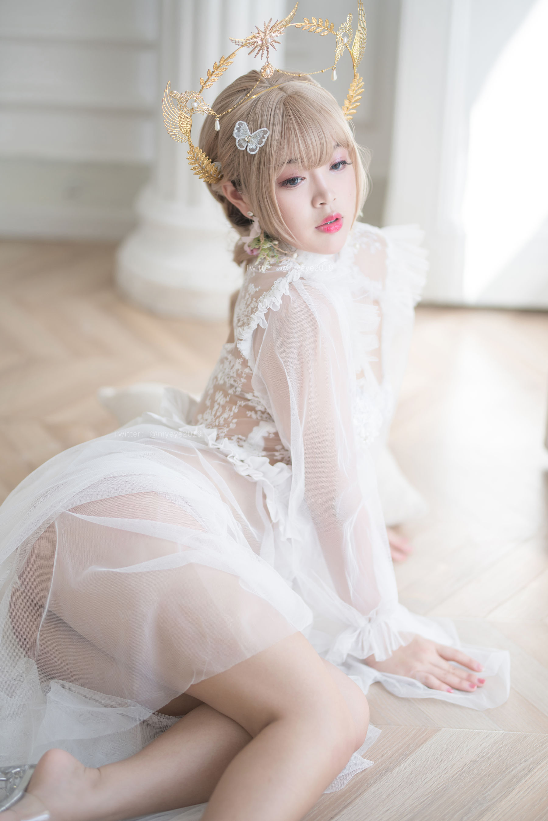 [Cosplay写真] 萌系小姐姐-白烨- - 珍珠花嫁