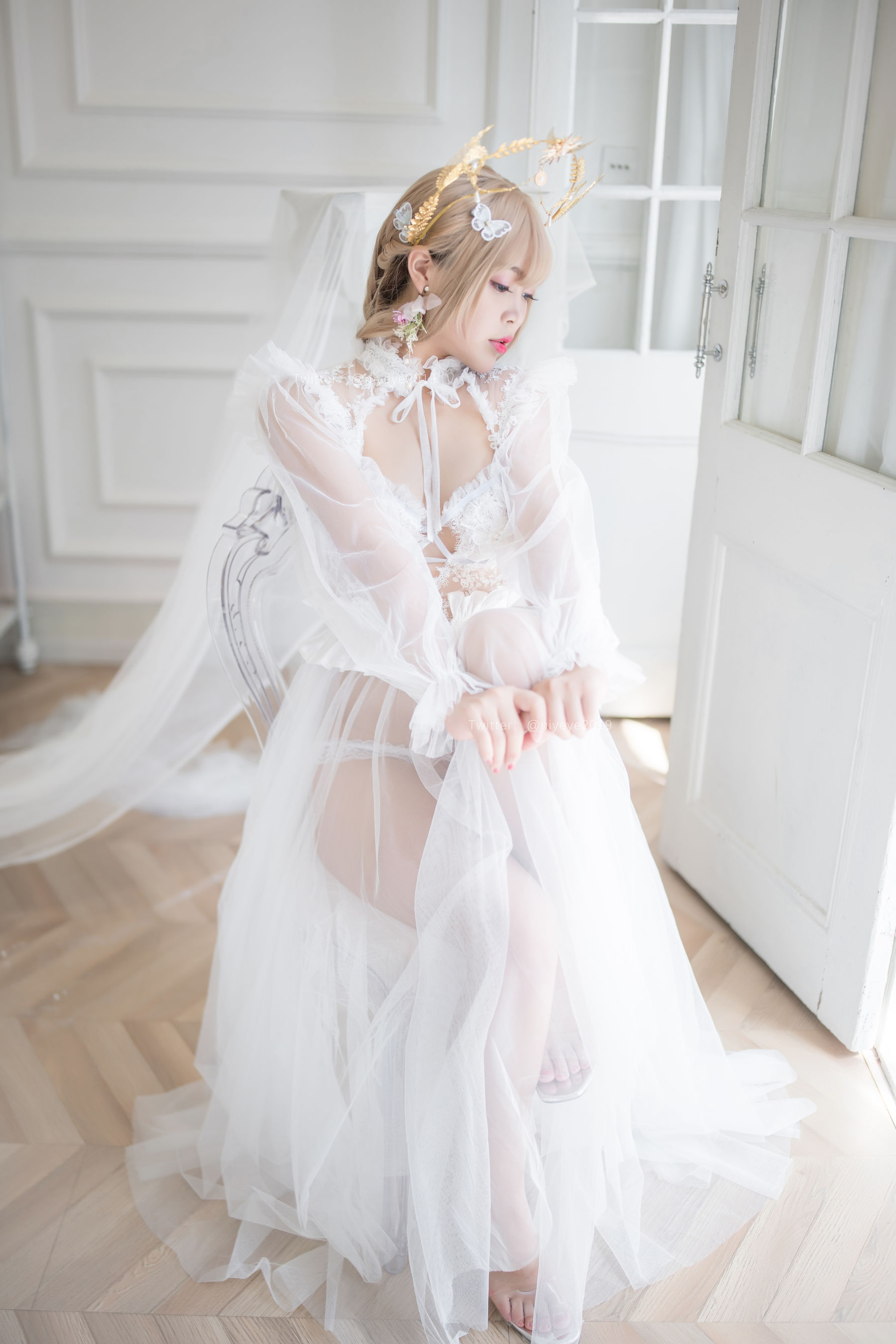 [Cosplay写真] 萌系小姐姐-白烨- - 珍珠花嫁