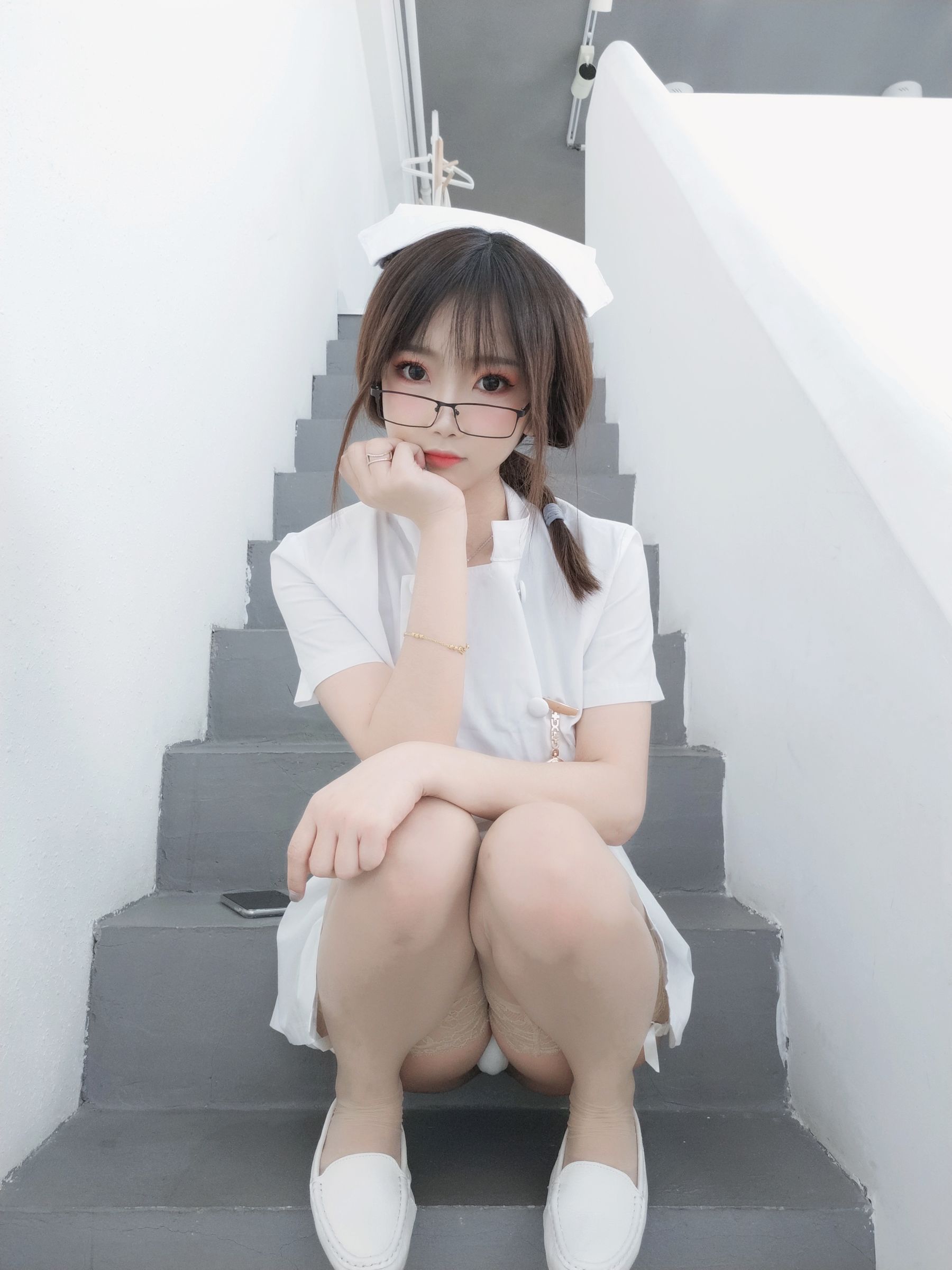 [Cosplay写真] 白嫩美少女鬼畜瑶 - 笨蛋护士