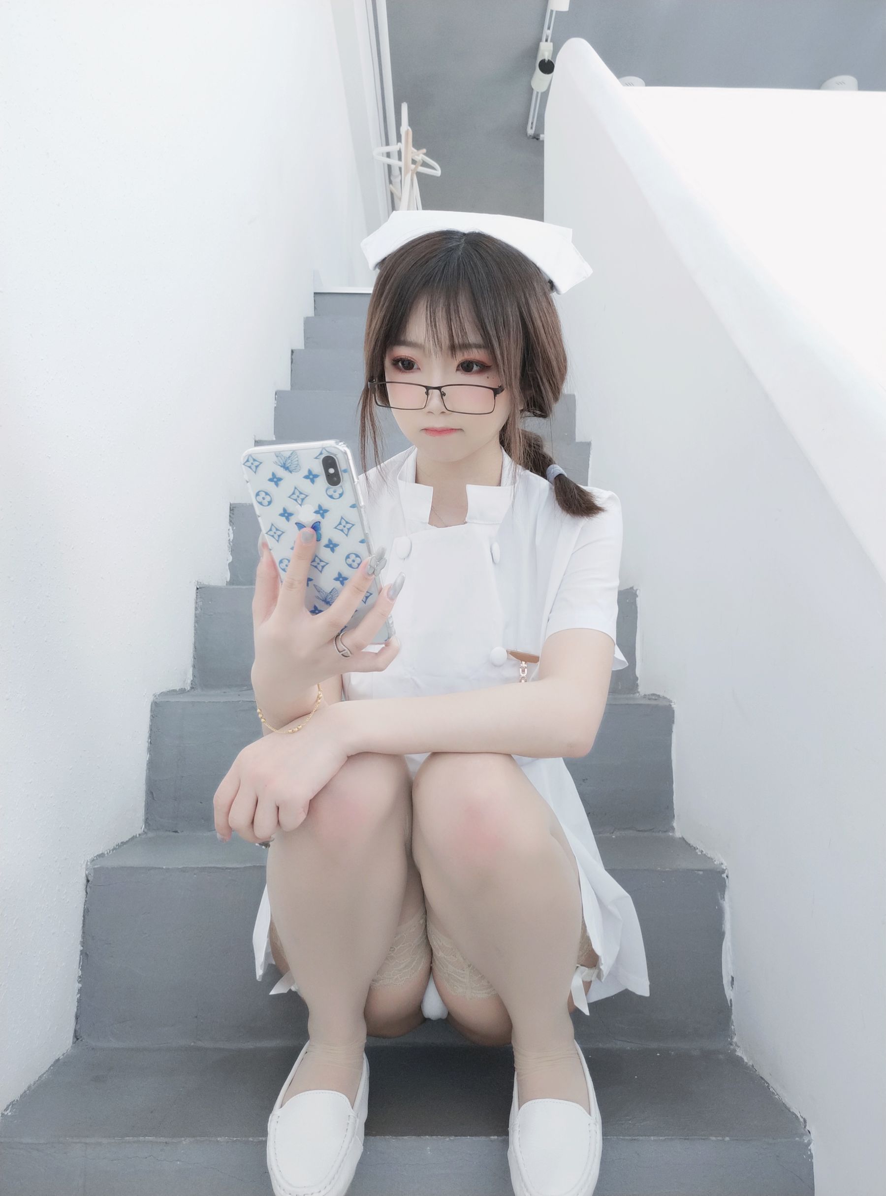 [Cosplay写真] 白嫩美少女鬼畜瑶 - 笨蛋护士