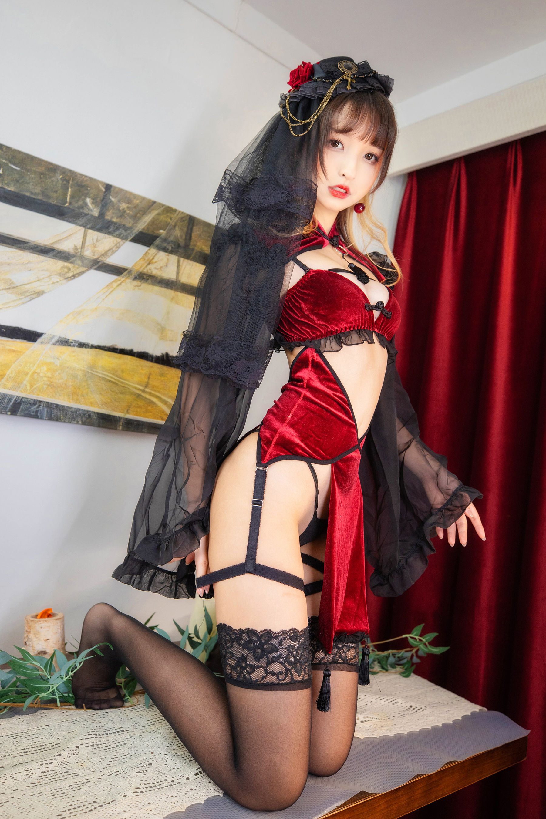 [Cosplay写真] 萝莉神楽坂真冬之トリック放題 - 樱桃少女