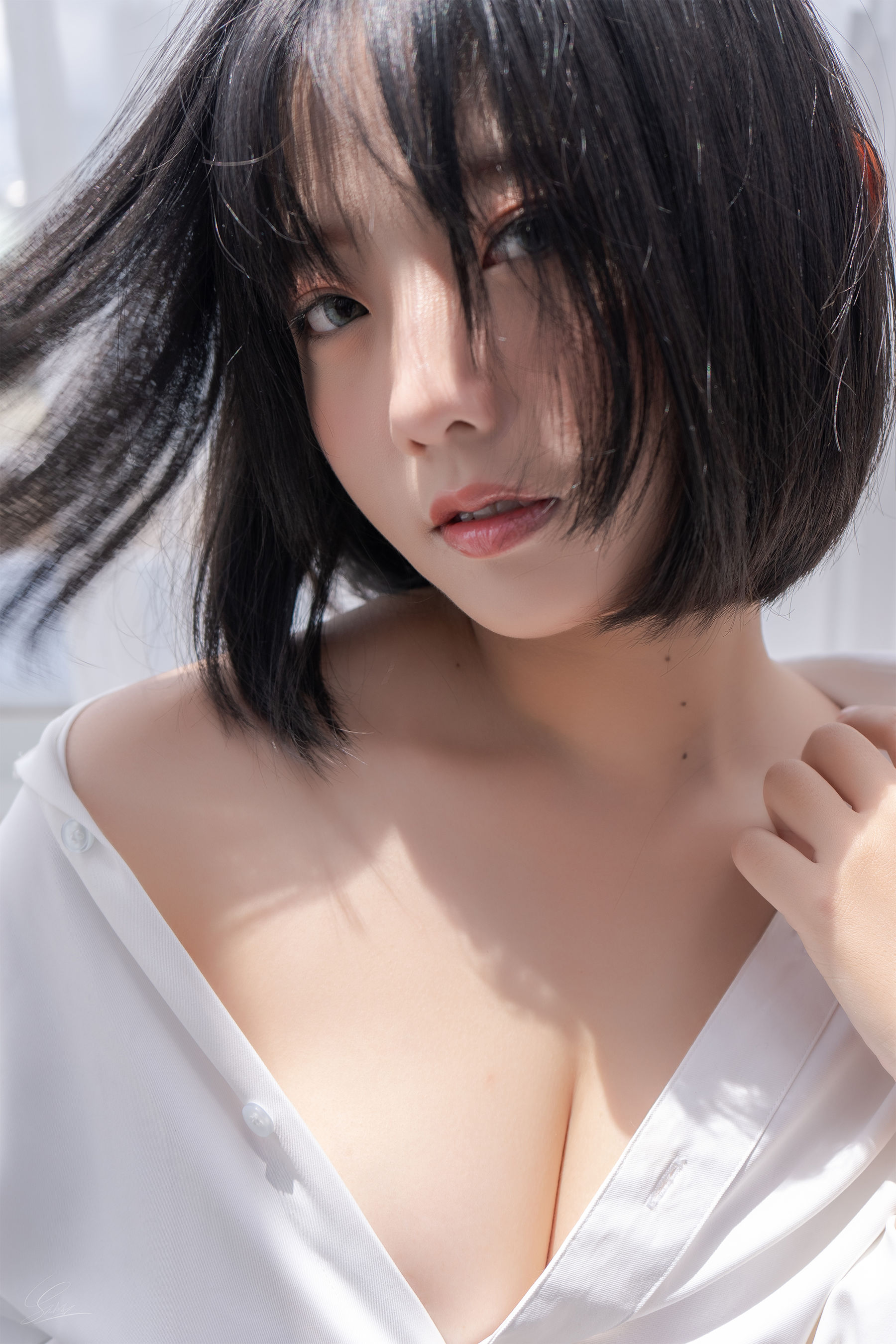 [Messie Huang]写真 - Boyfriend\'s shirt