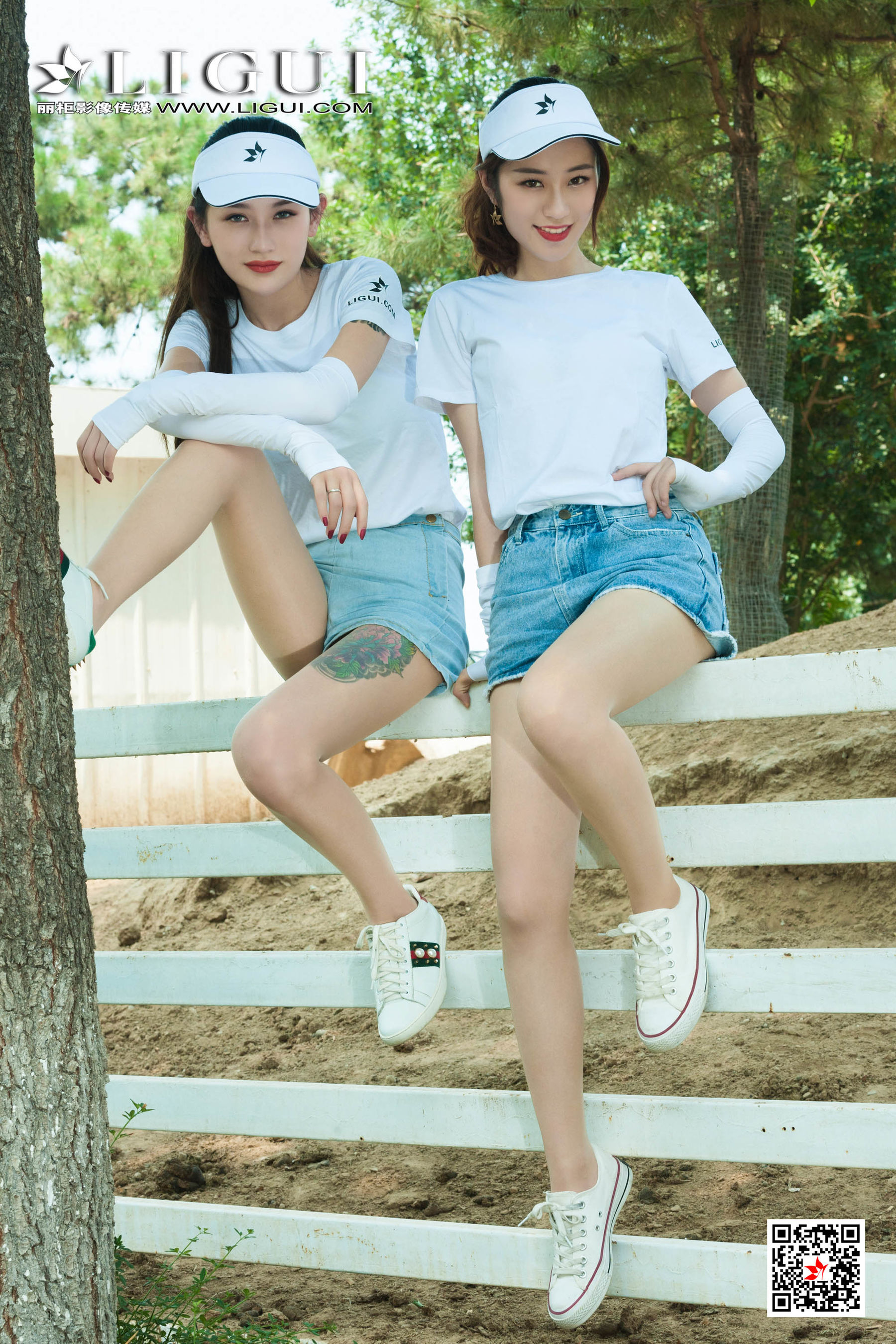 [丽柜Ligui] 网络丽人 Model 甜甜&安娜