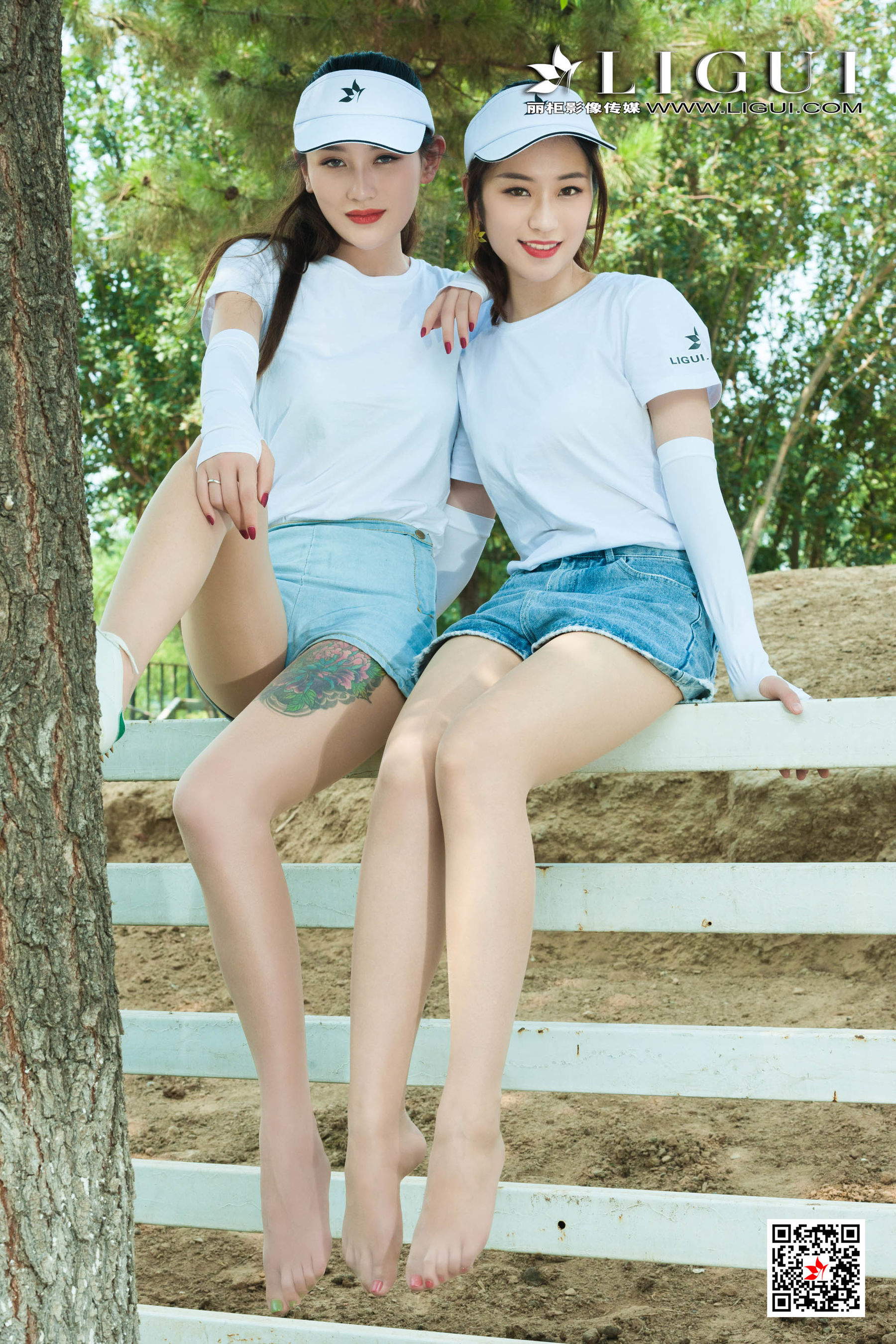 [丽柜Ligui] 网络丽人 Model 甜甜&安娜