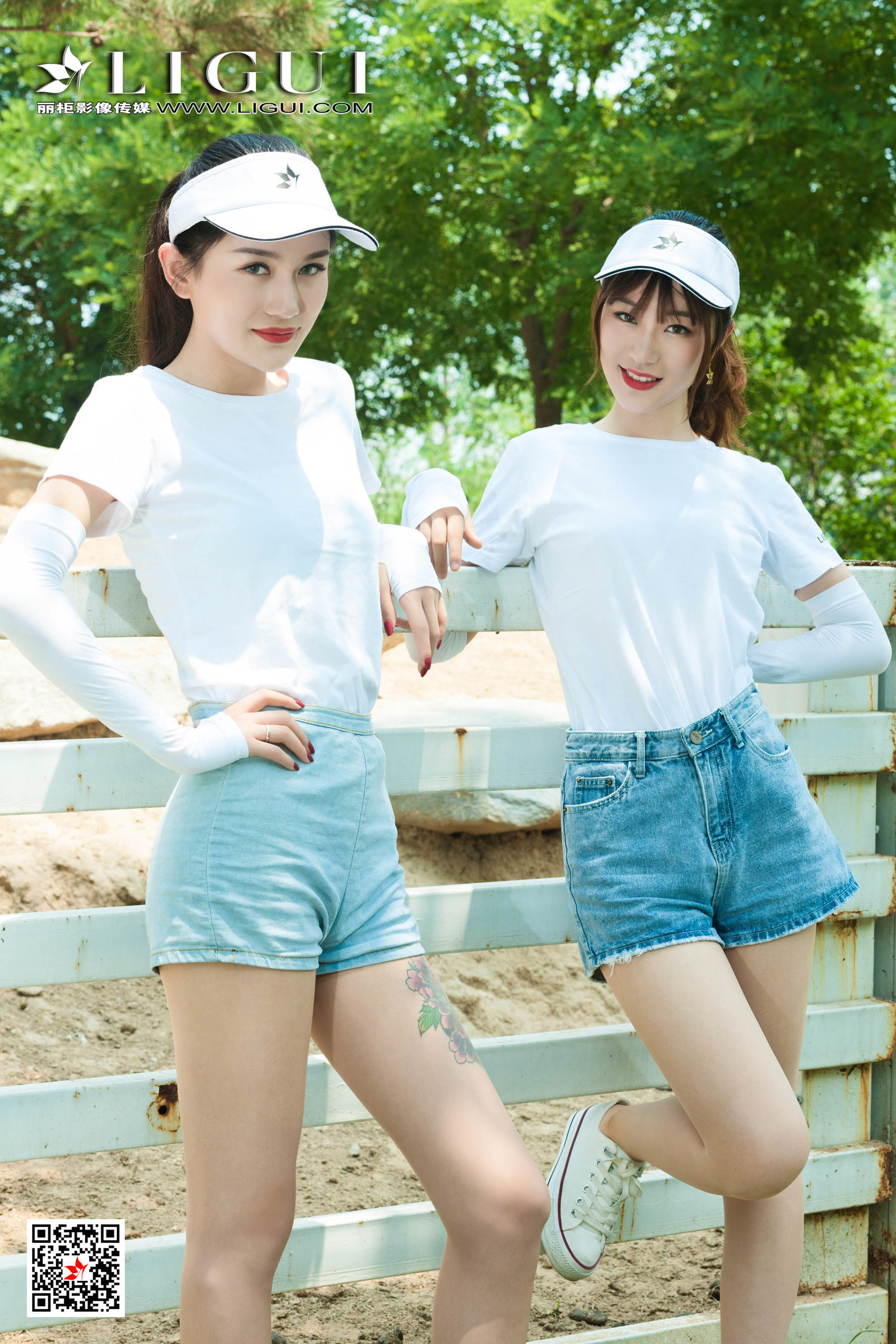 [丽柜Ligui] 网络丽人 Model 甜甜&安娜