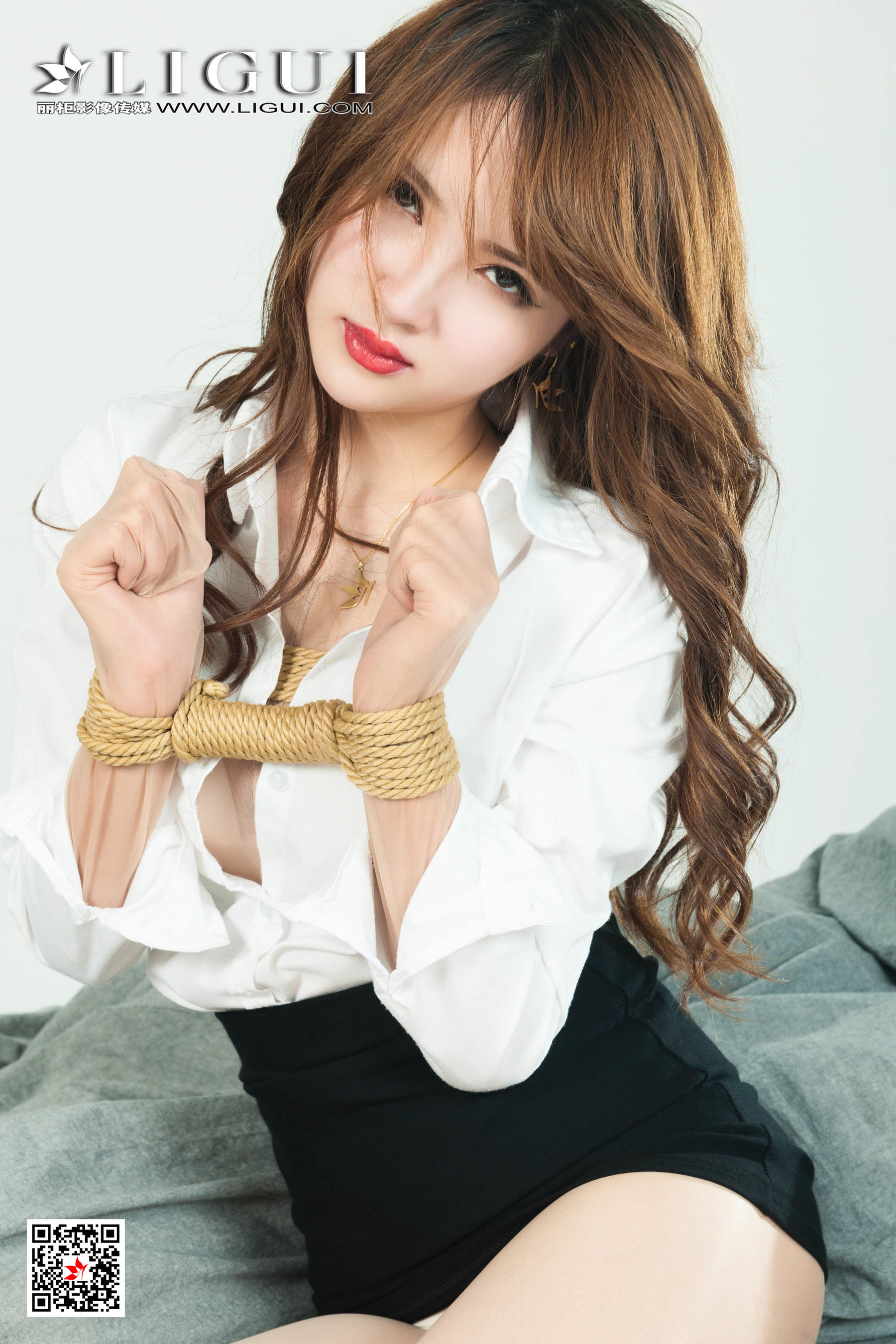 [丽柜Ligui] 紧缚丽莲 Model 天天