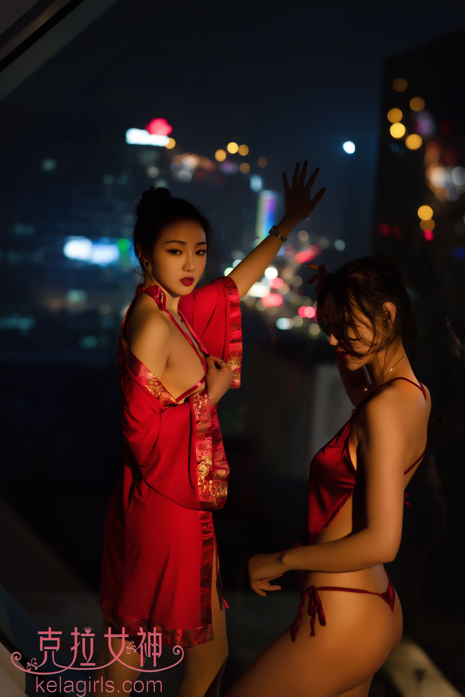 [克拉女神Kelagirls]  舒彤&璇子 春宵一夜