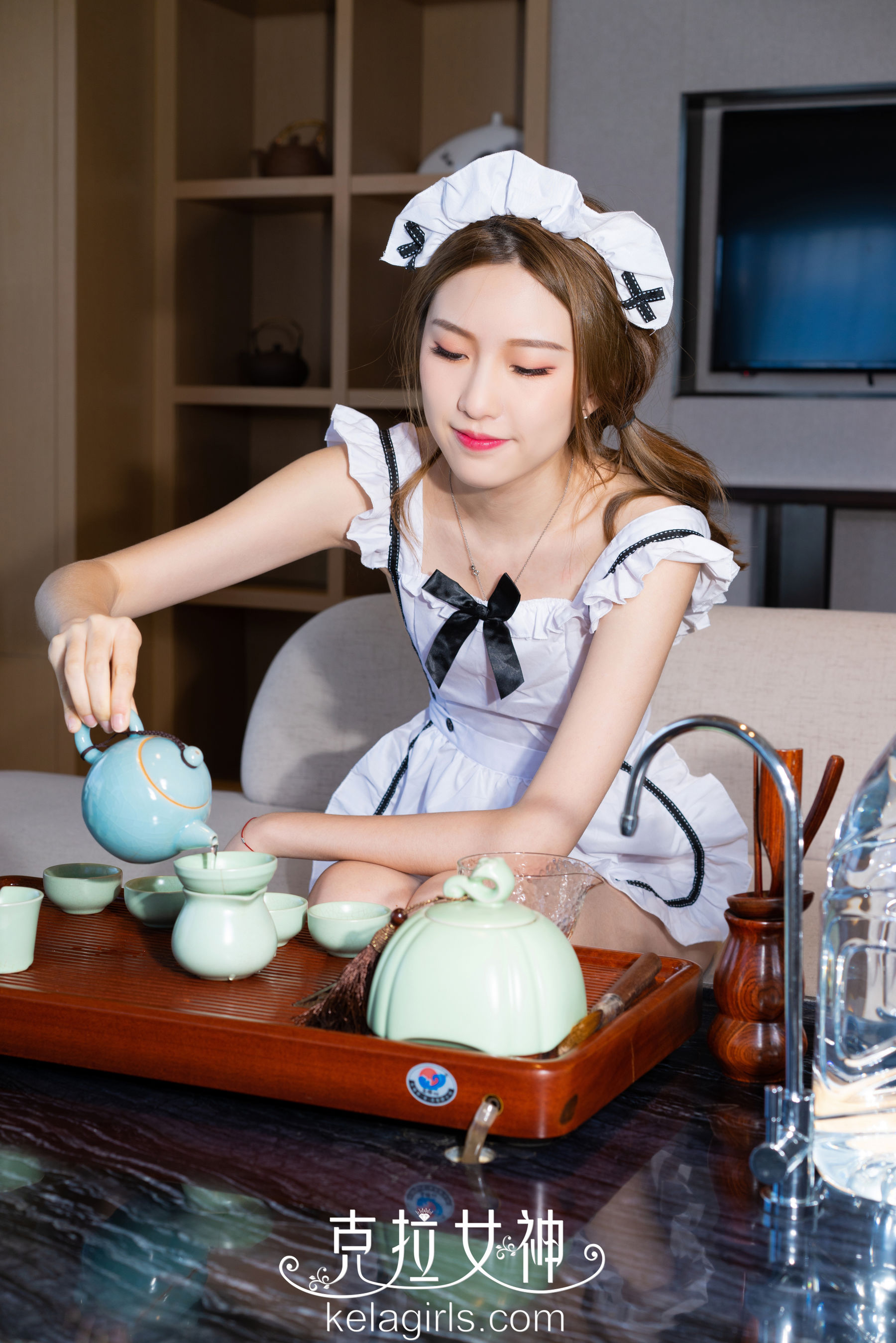 [克拉女神Kelagirls]  芊芊 女仆の功夫茶