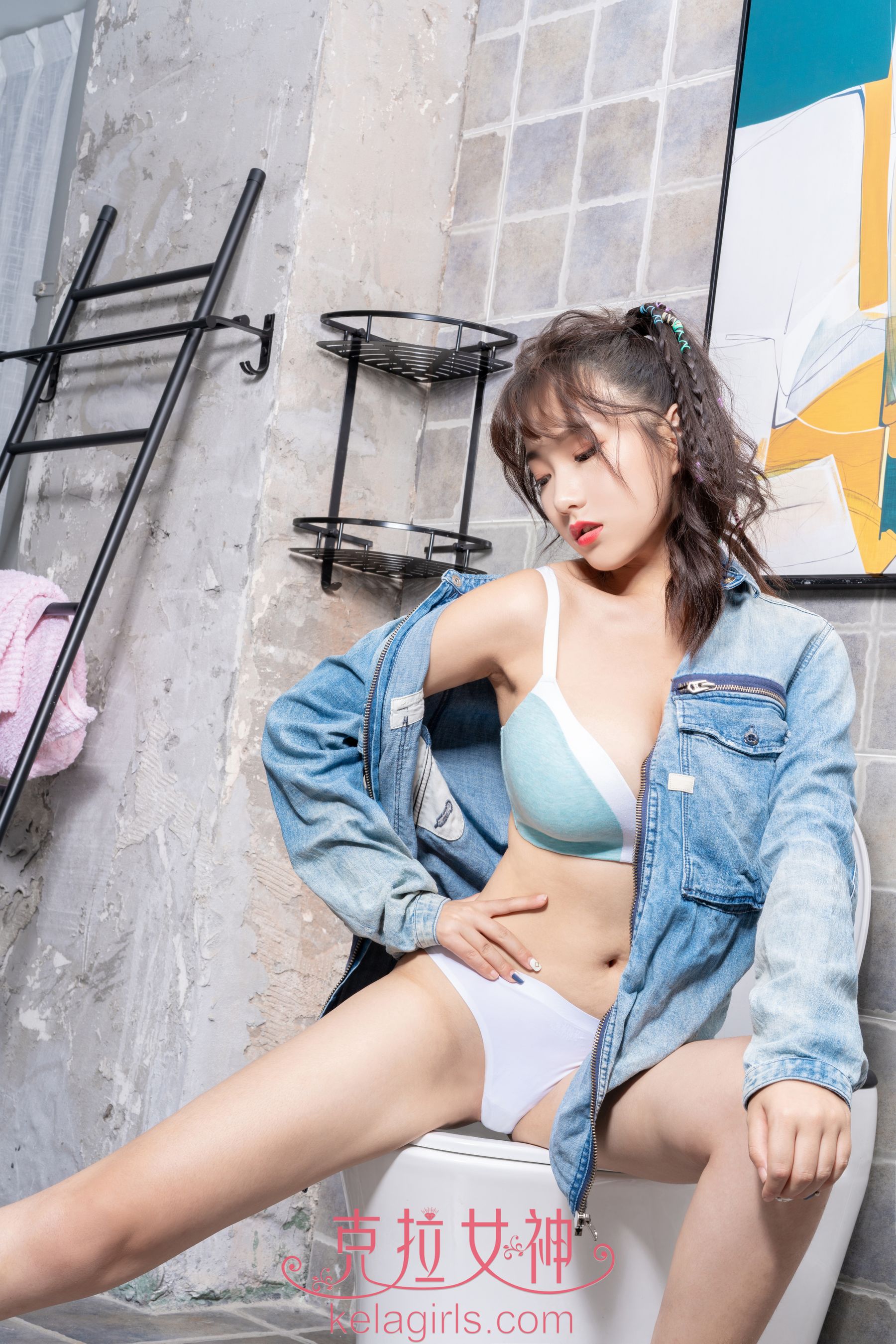 [克拉女神Kelagirls]  YOYO 牛仔很“牛”