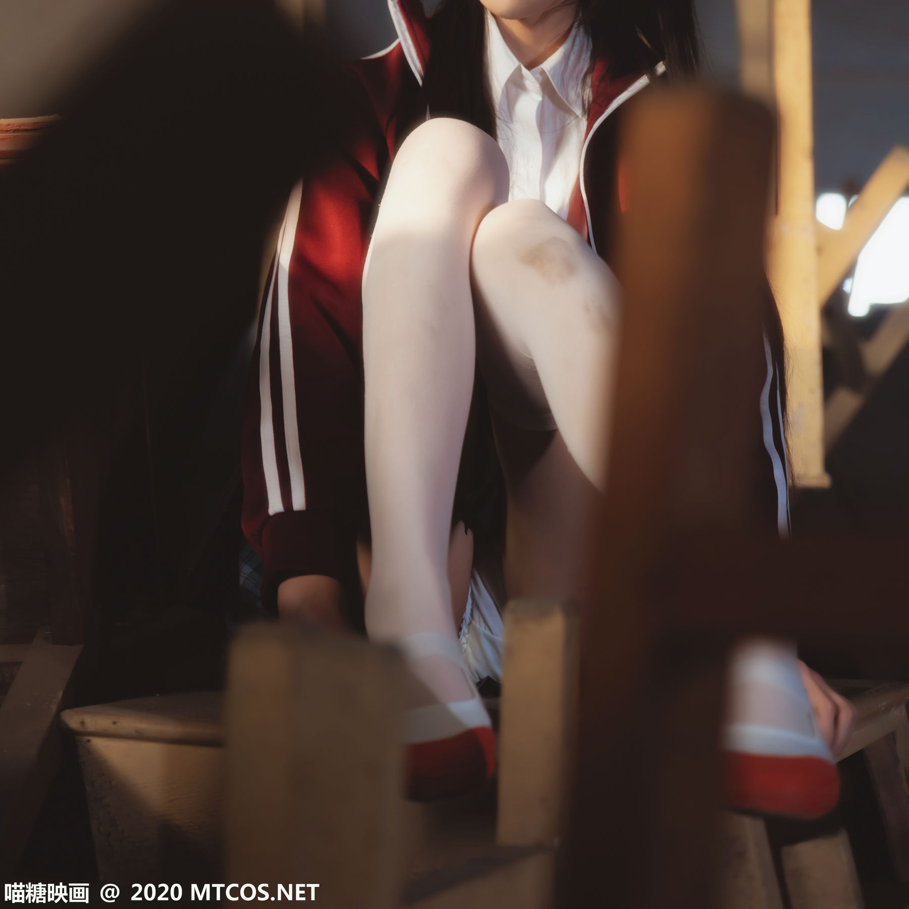 [喵糖映画] VOL.304 桜桃喵 废弃教室
