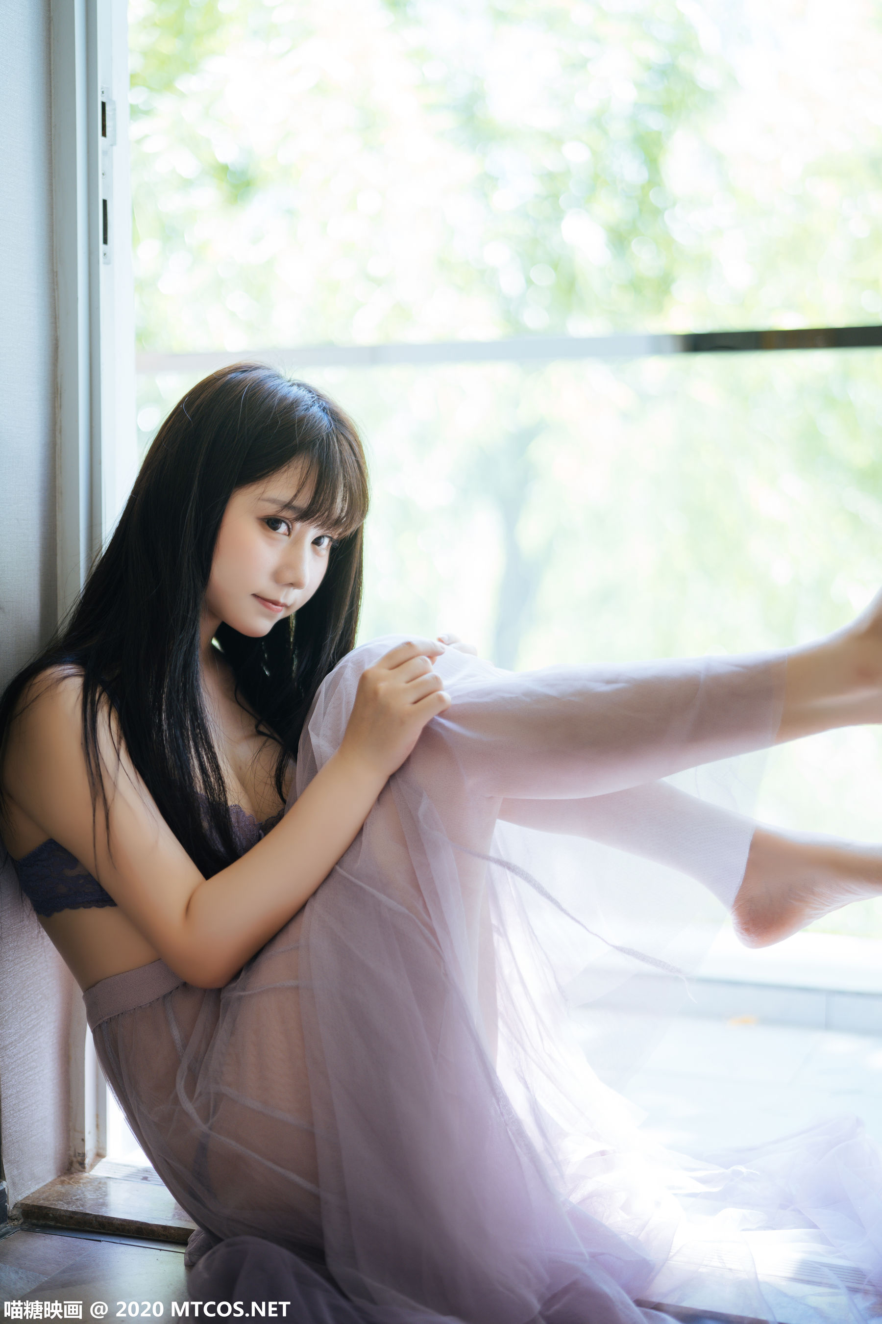 [喵糖映画] VOL.309 镜酱 蓝蝶静夏