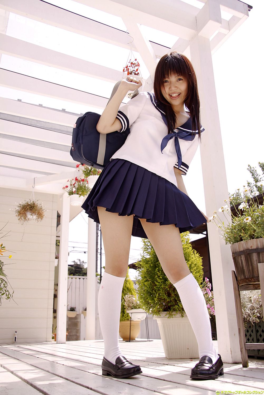 [DGC] NO.609 Kazune Otsuki 大槻かづね 制服美少女天国