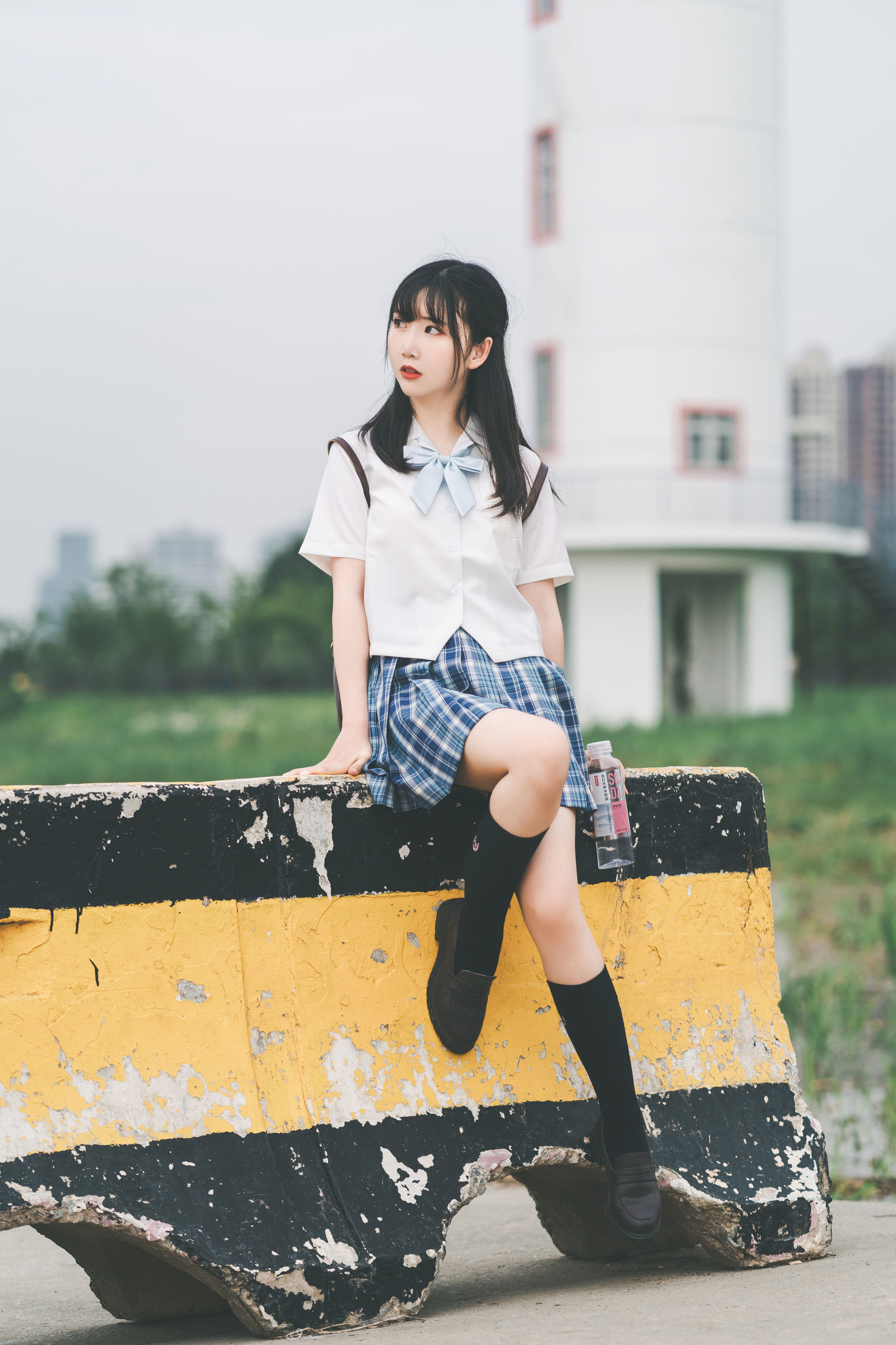 [网红COSER] 可爱人气Coser面饼仙儿 - 沙雕JK