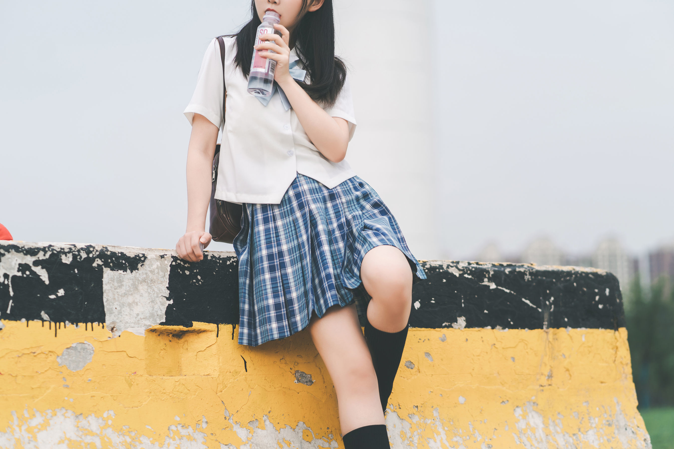 [网红COSER] 可爱人气Coser面饼仙儿 - 沙雕JK