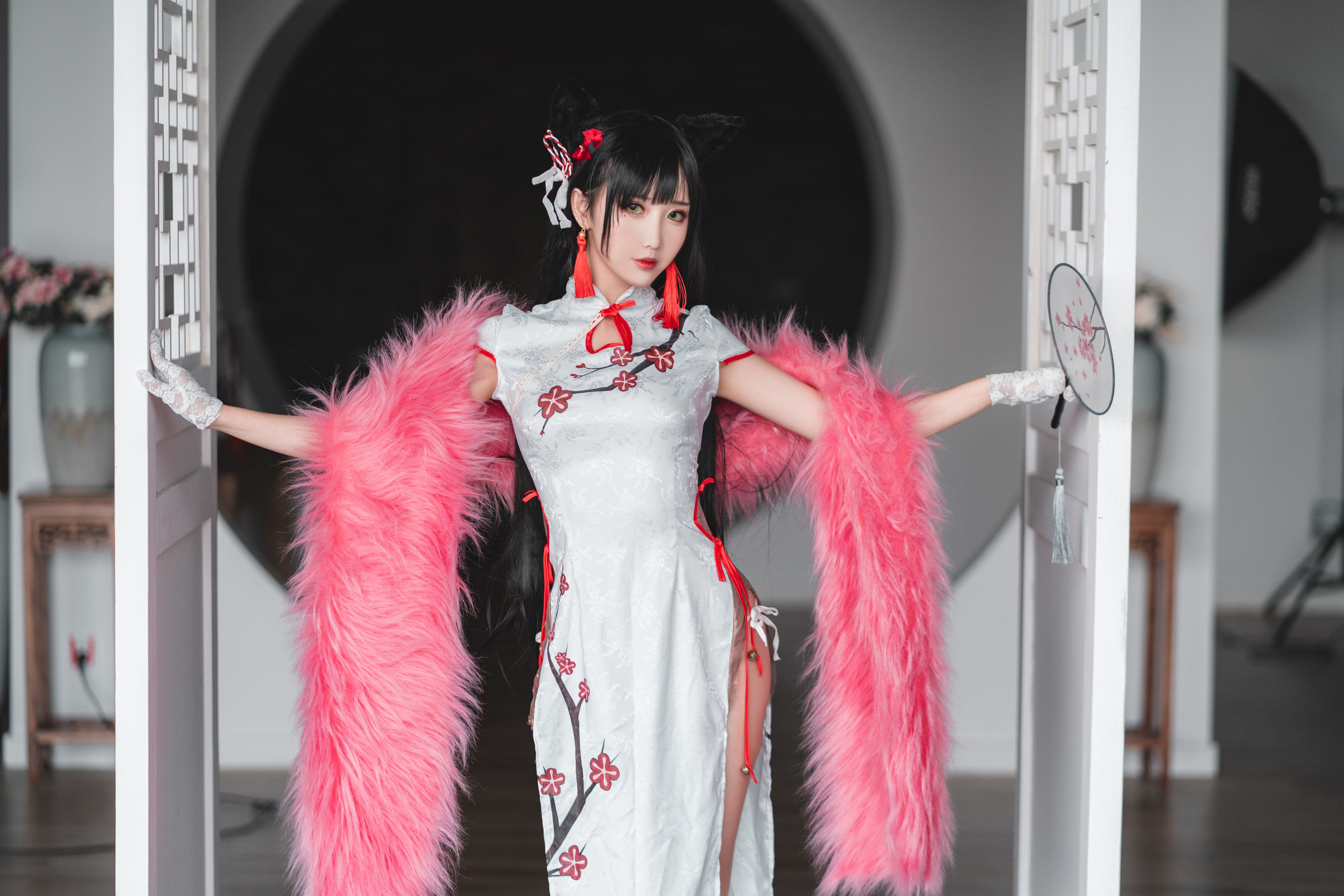 [网红COSER] 可爱人气Coser面饼仙儿 - 旗袍爱宕