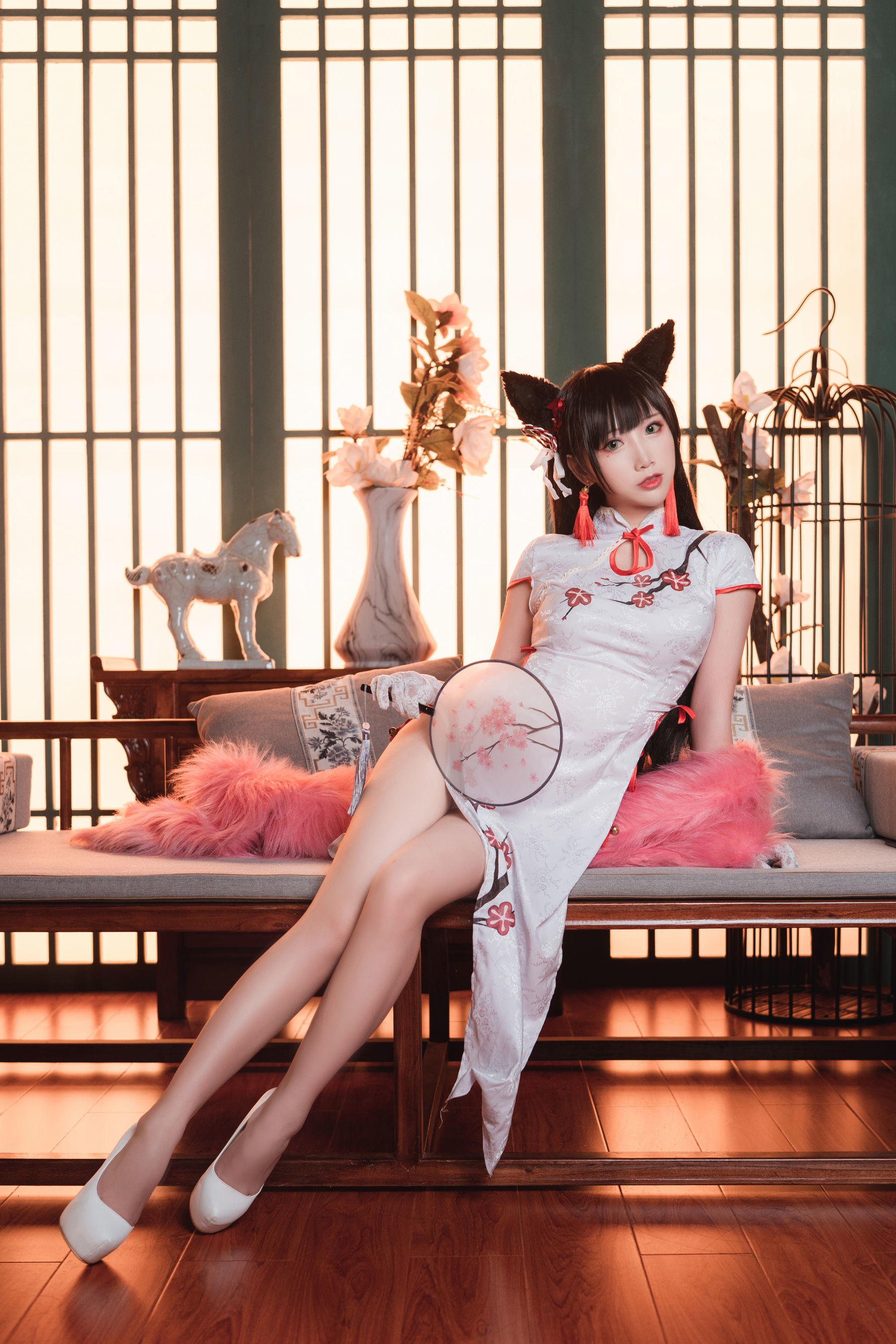 [网红COSER] 可爱人气Coser面饼仙儿 - 旗袍爱宕