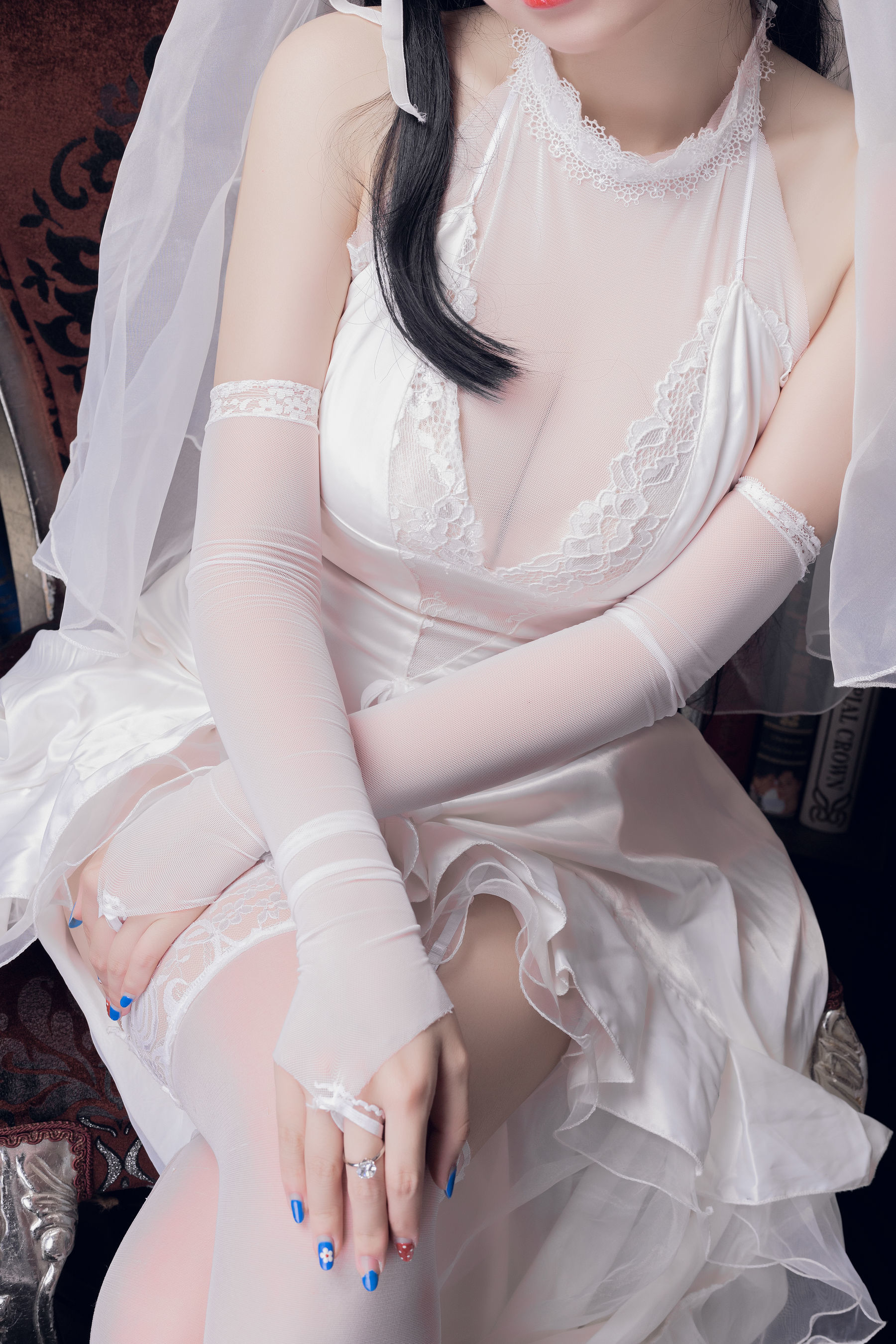 [网红COSER] 动漫博主雪晴Astra - 爱宕花嫁