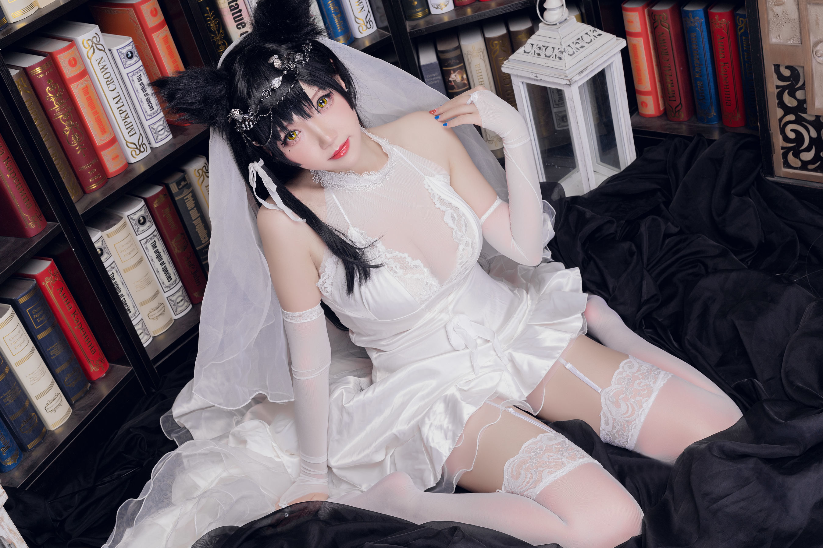 [网红COSER] 动漫博主雪晴Astra - 爱宕花嫁