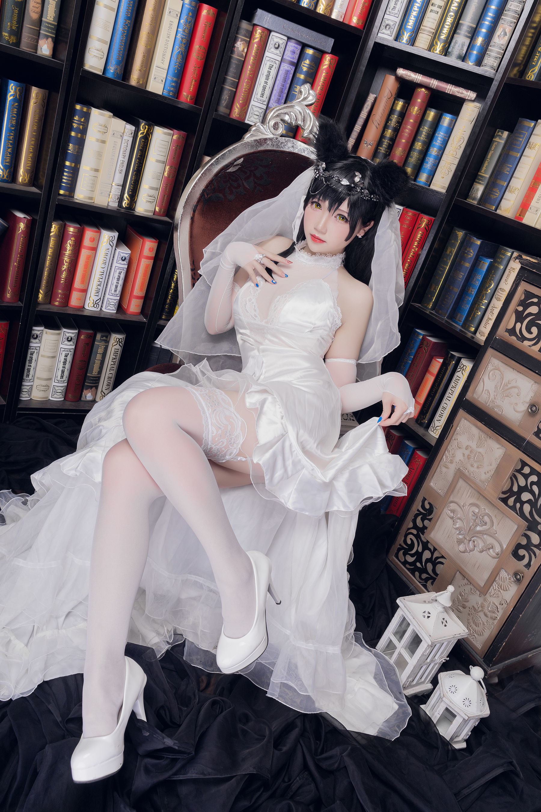 [网红COSER] 动漫博主雪晴Astra - 爱宕花嫁