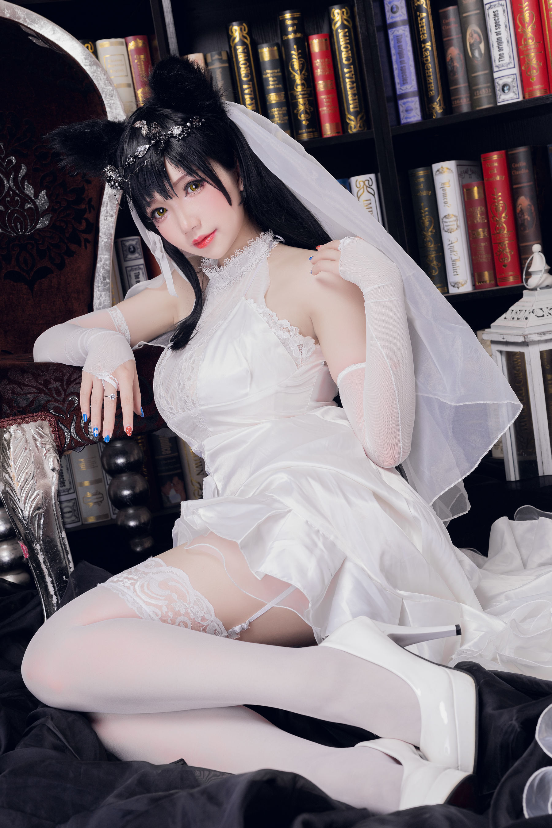 [网红COSER] 动漫博主雪晴Astra - 爱宕花嫁