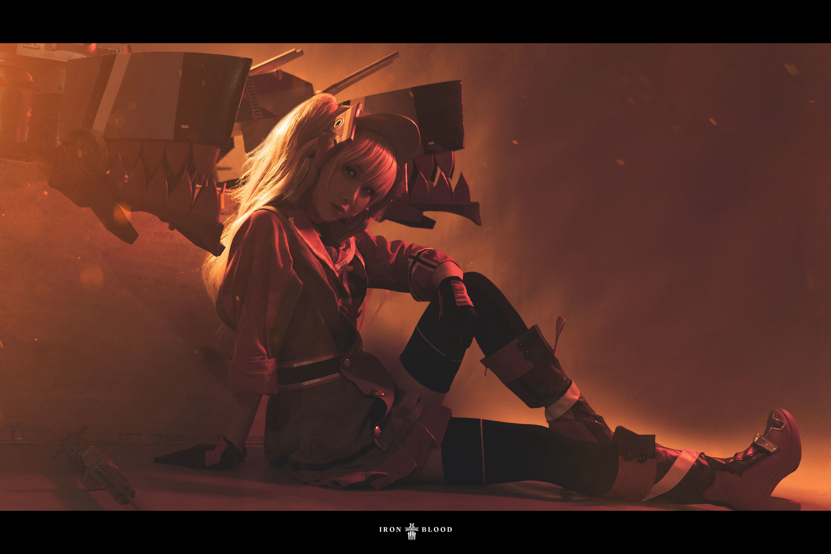 [网红COSER] 可爱人气Coser面饼仙儿 - 希佩尔上将