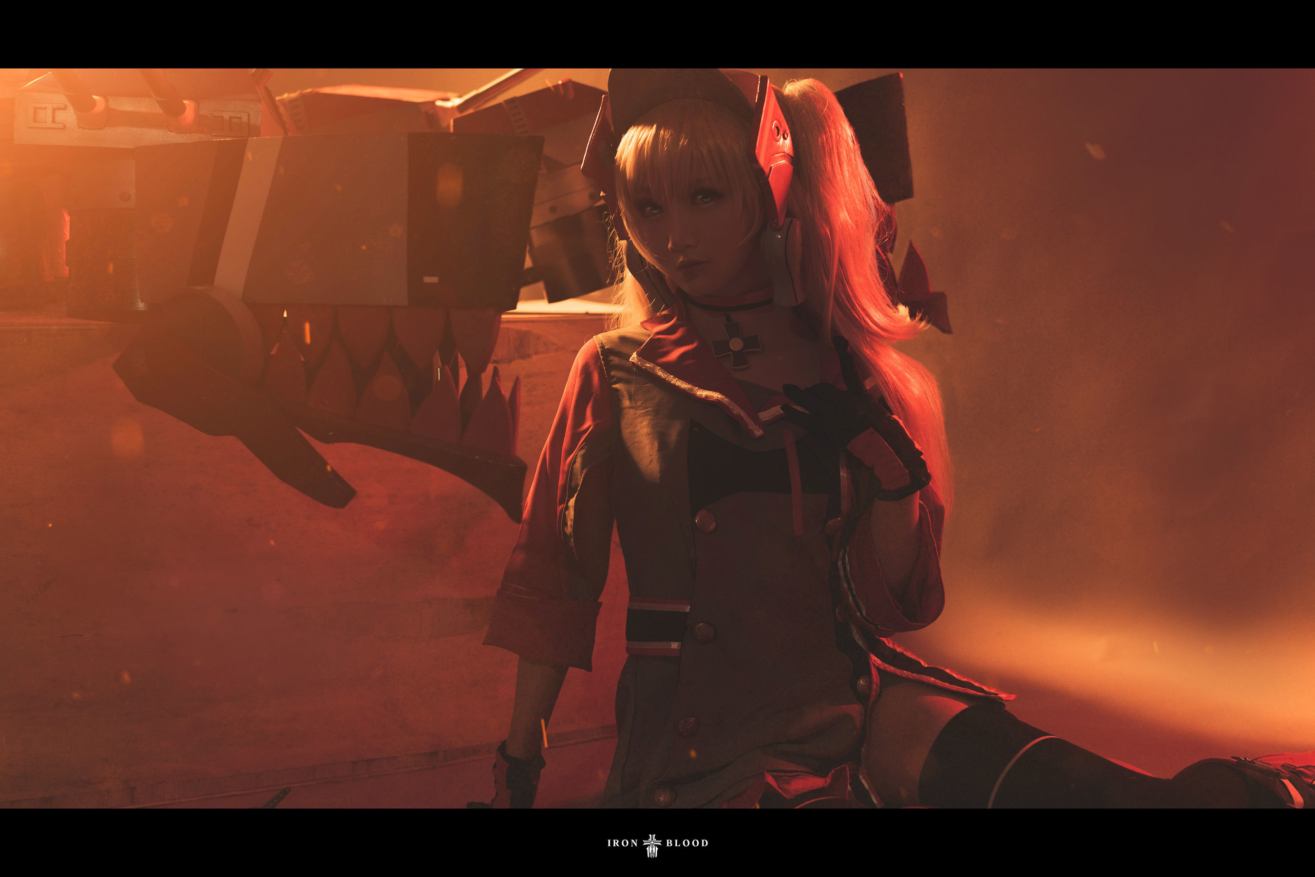 [网红COSER] 可爱人气Coser面饼仙儿 - 希佩尔上将