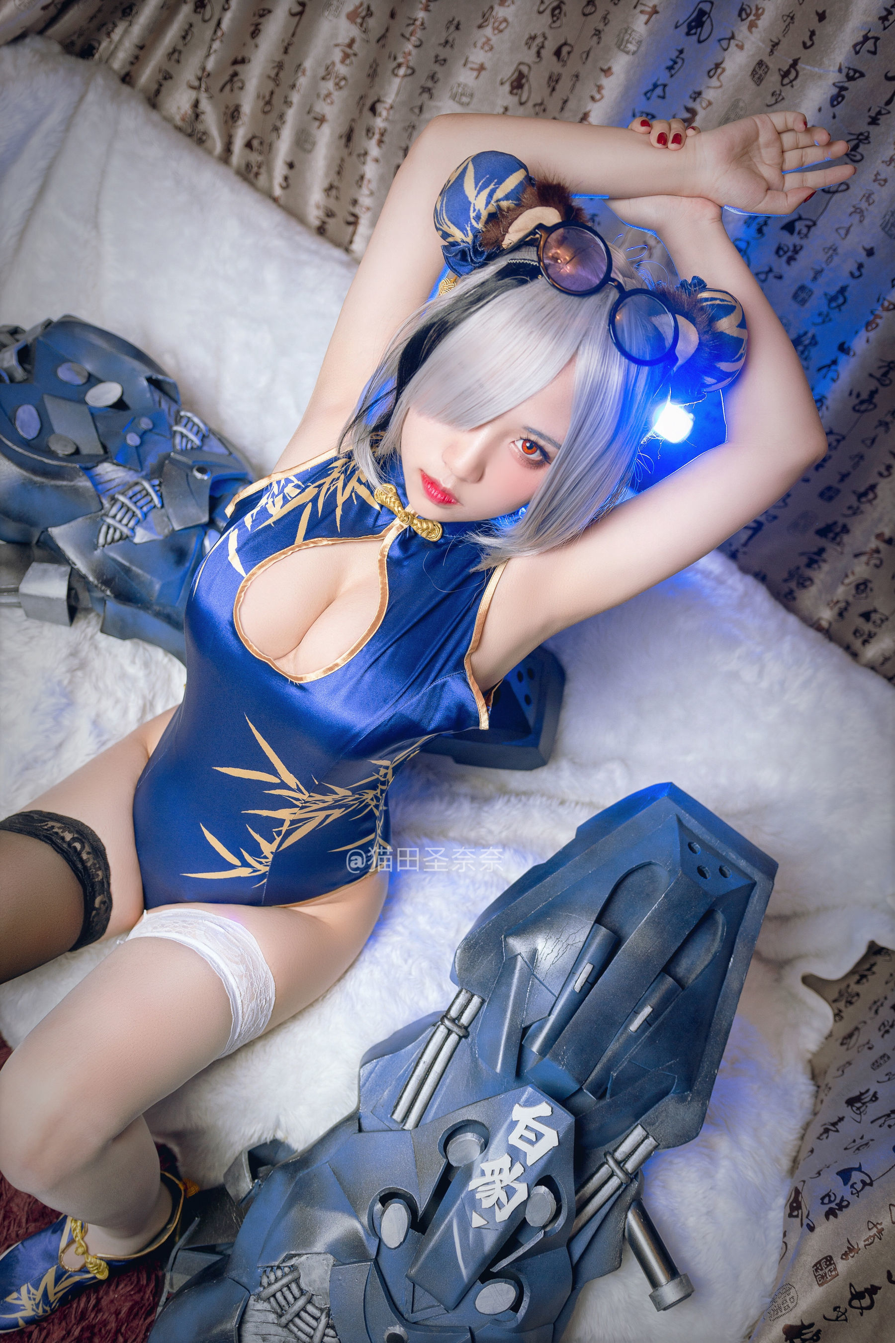 [网红COSER] 动漫博主貓田聖奈奈 - 食铁兽