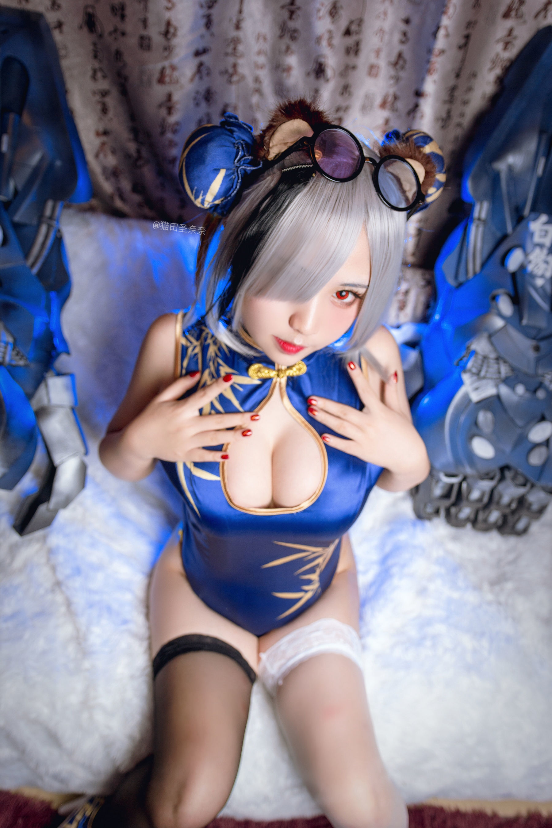 [网红COSER] 动漫博主貓田聖奈奈 - 食铁兽
