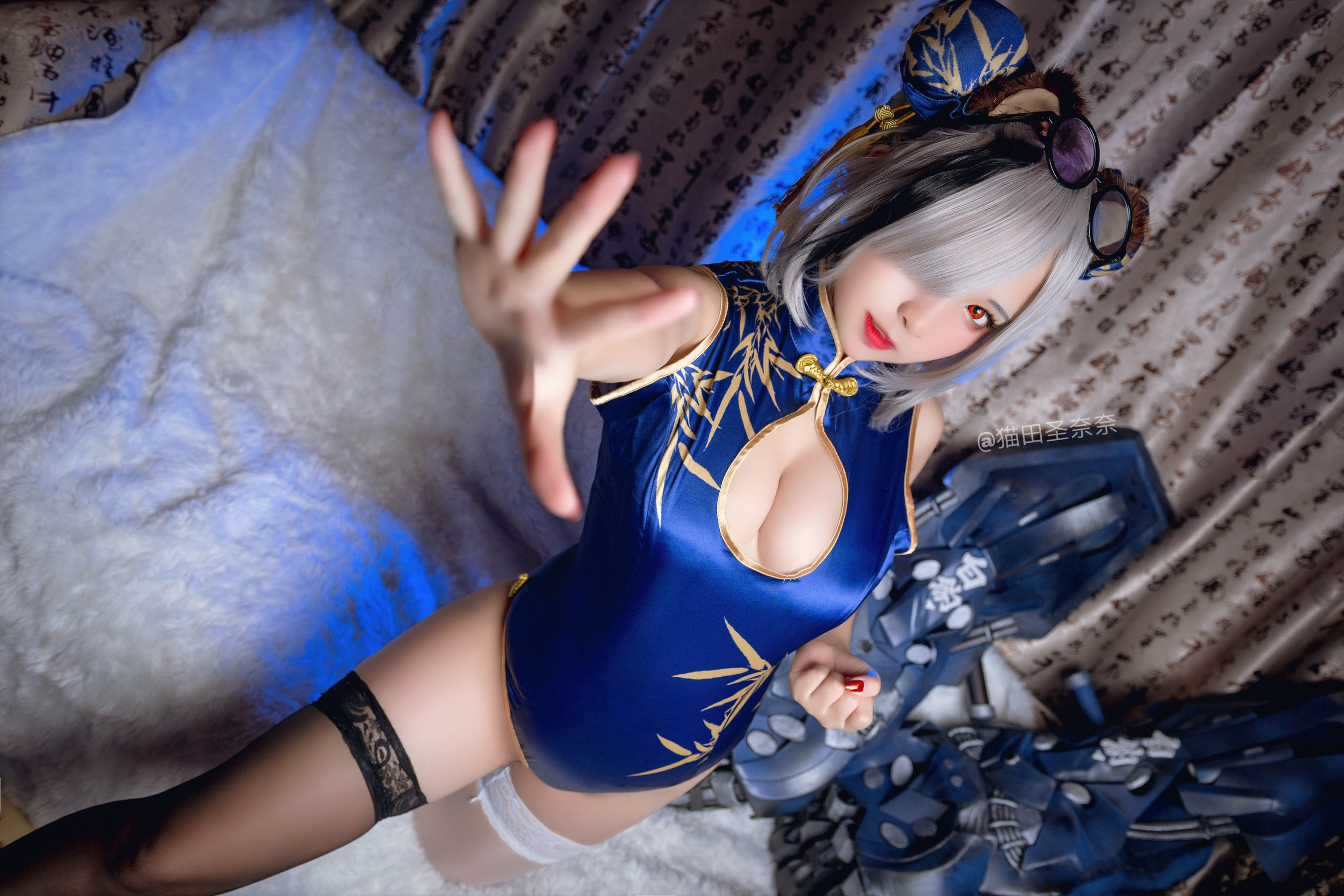 [网红COSER] 动漫博主貓田聖奈奈 - 食铁兽