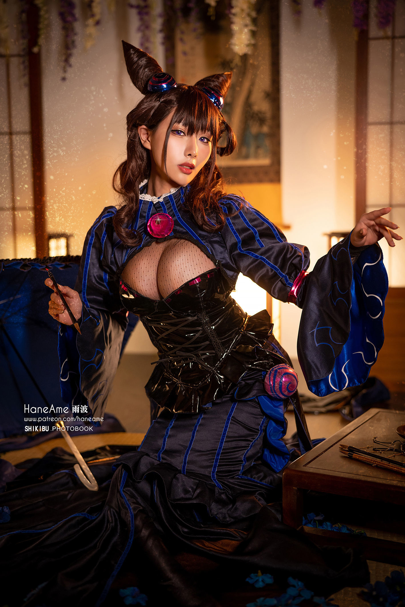 [网红COSER] Hane Ame 雨波 - 紫式部