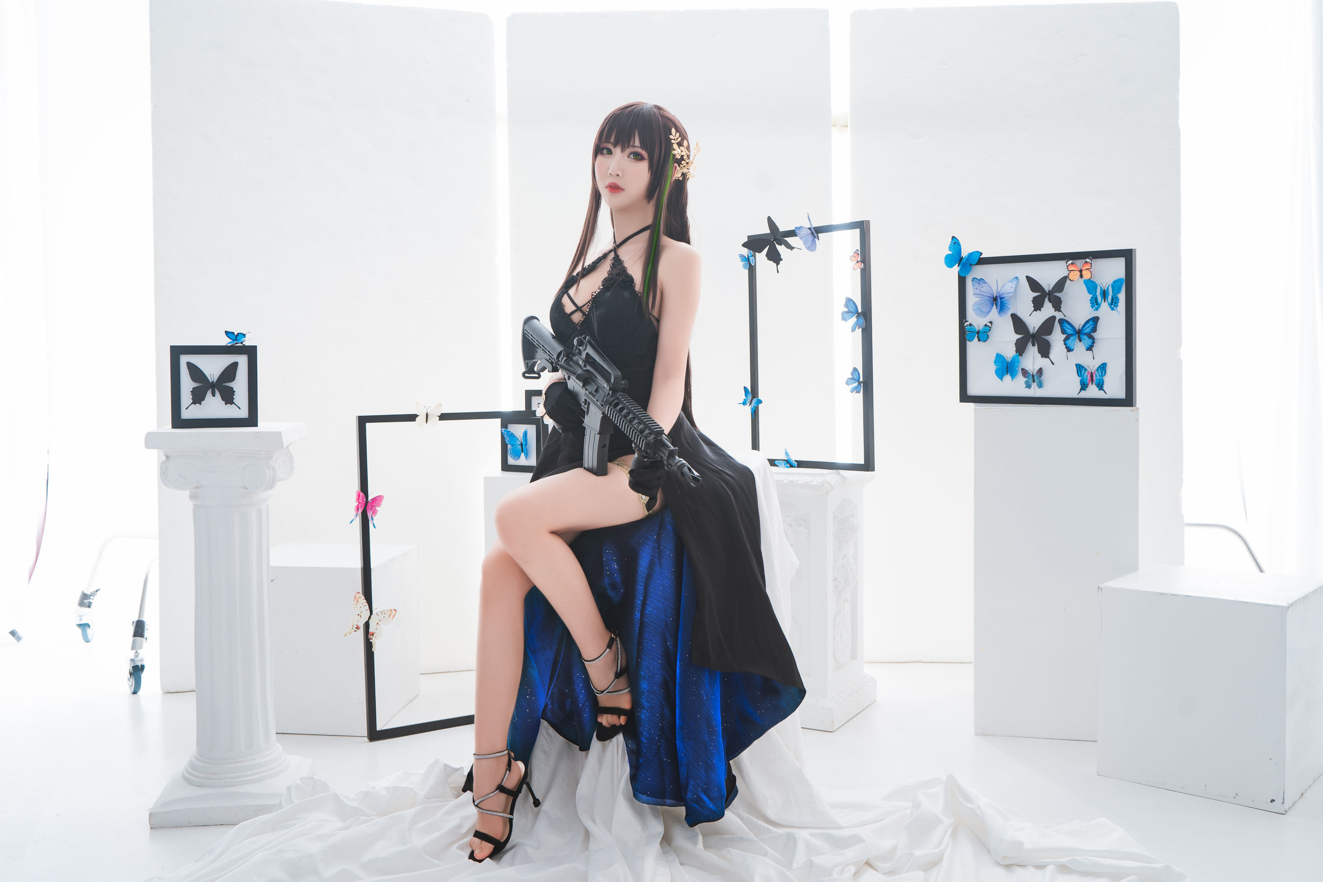 [网红COSER] 可爱人气Coser面饼仙儿 - M4A1