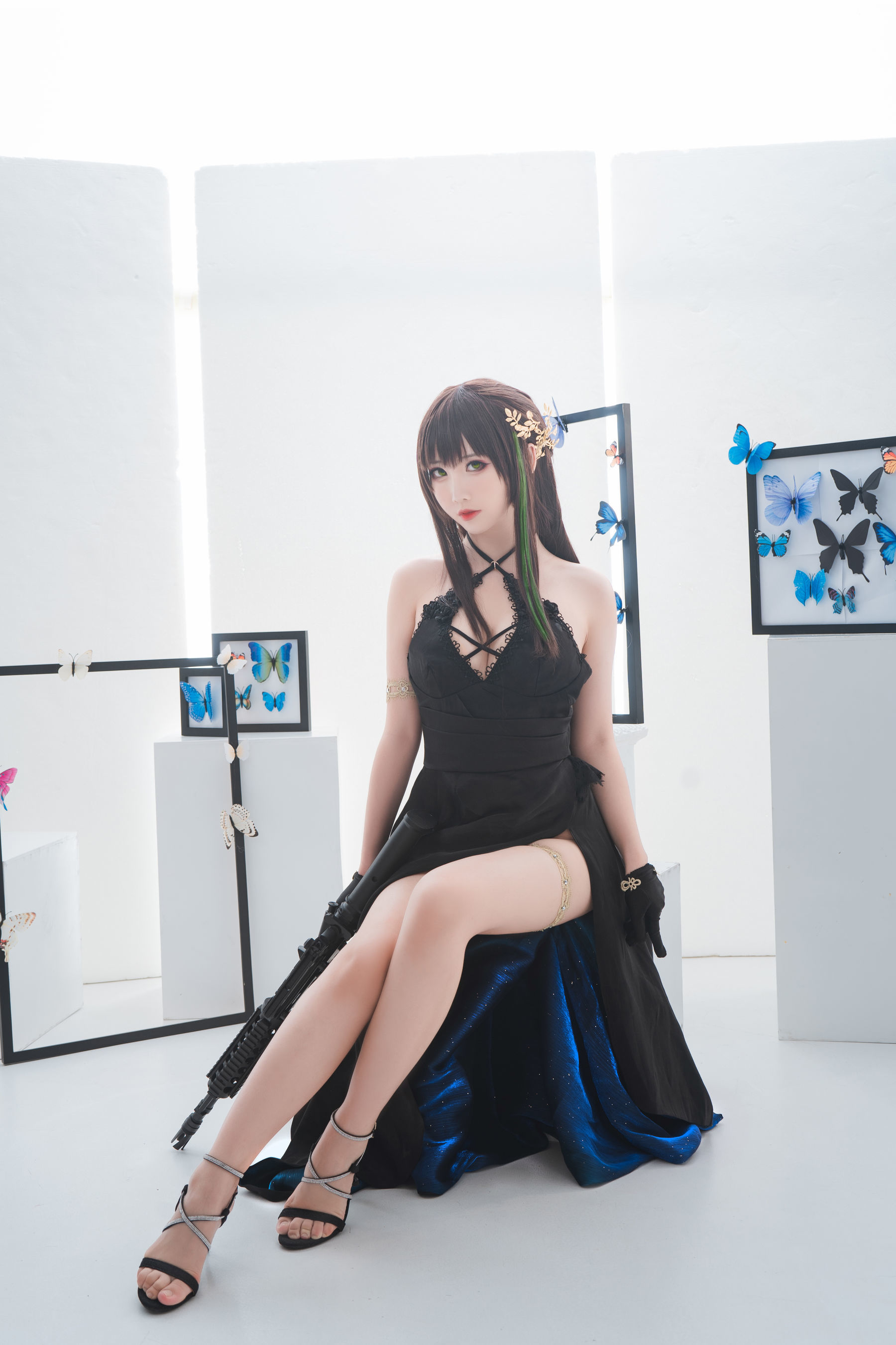[网红COSER] 可爱人气Coser面饼仙儿 - M4A1