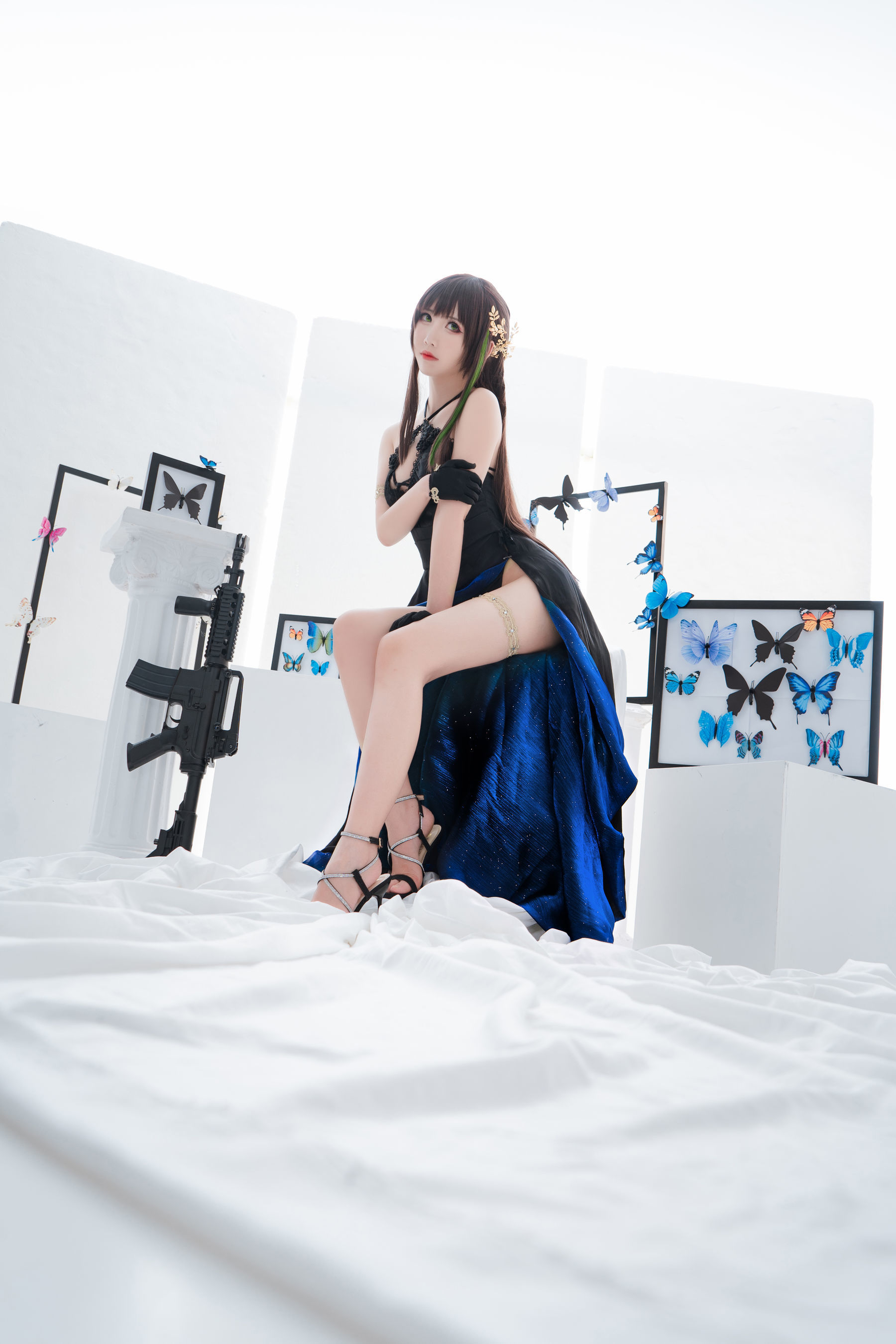 [网红COSER] 可爱人气Coser面饼仙儿 - M4A1