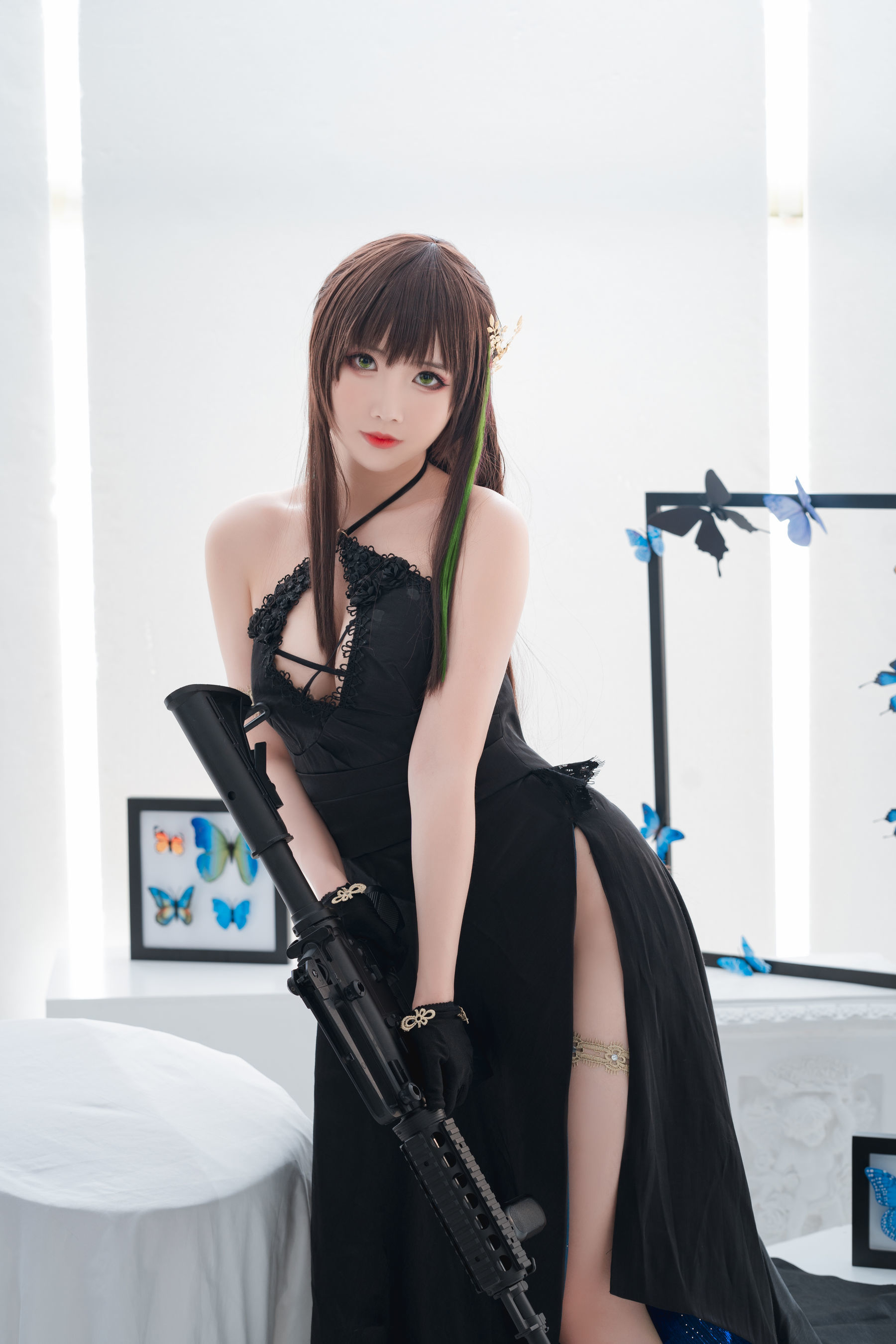 [网红COSER] 可爱人气Coser面饼仙儿 - M4A1